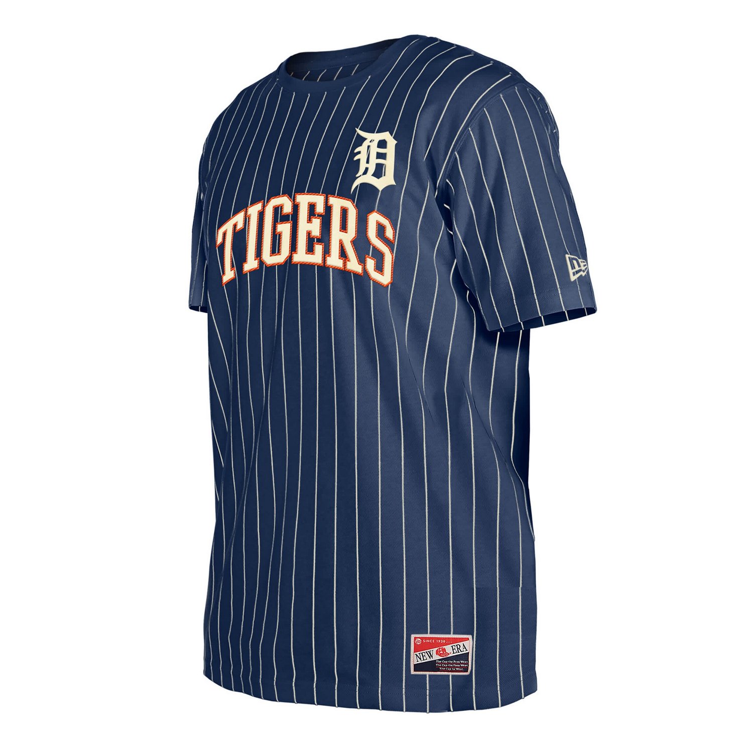 New Era Detroit Tigers Throwback Pinstripe T-Shirt - view number 2