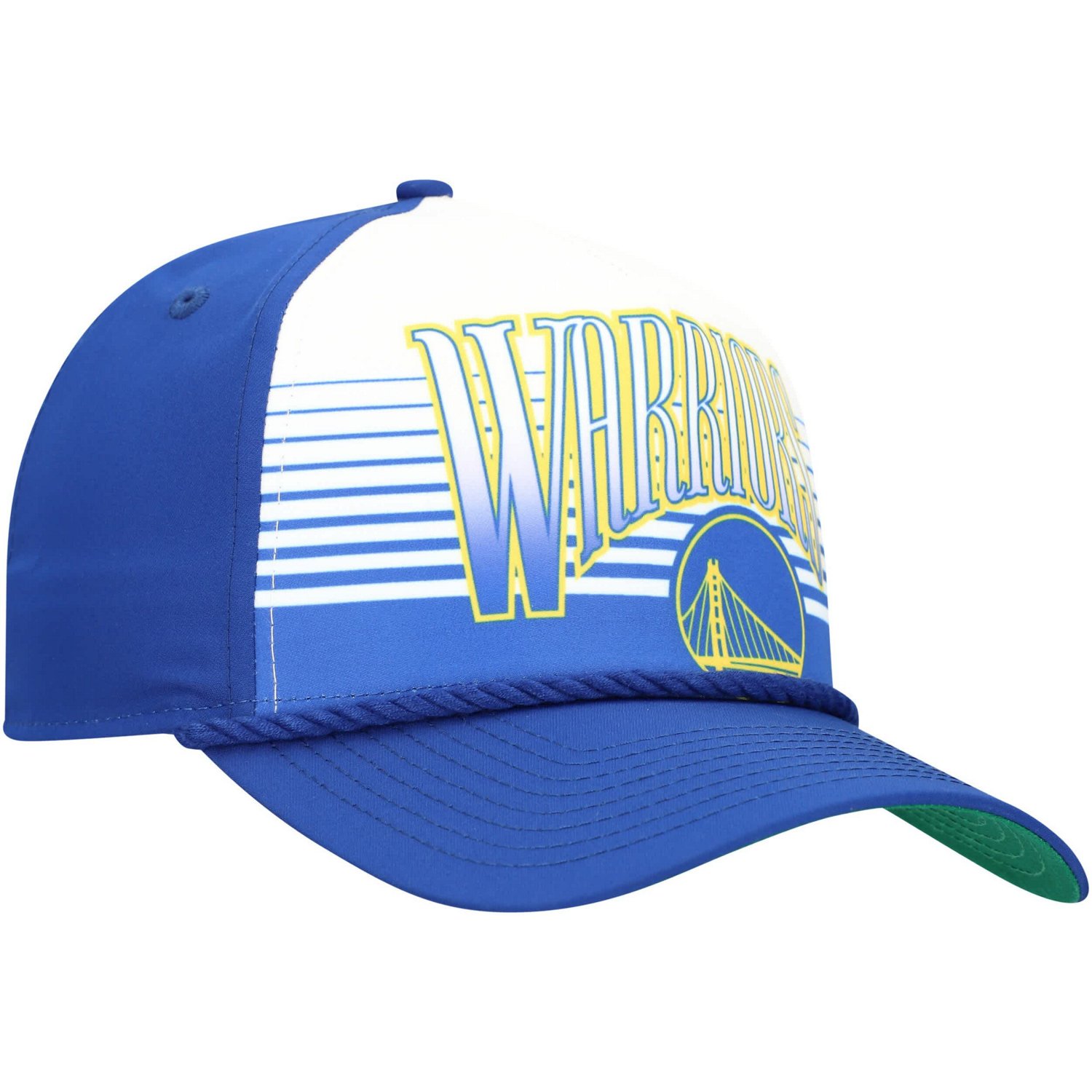 New Era Golden State Warriors Throwback Gradient A-Frame 9FORTY Adjustable Hat - view number 3