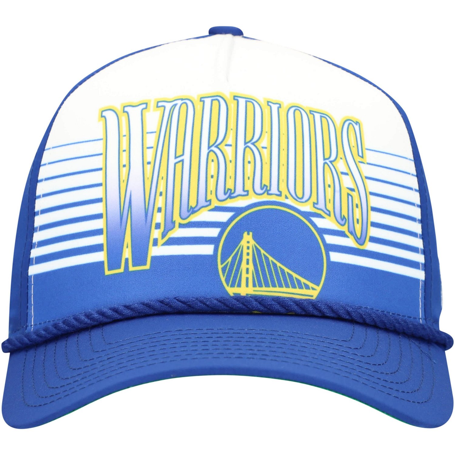 New Era Golden State Warriors Throwback Gradient A-Frame 9FORTY Adjustable Hat - view number 2