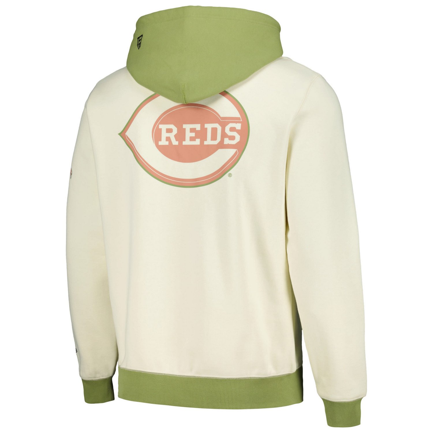 New Era Green Cincinnati Reds Color Pop Pullover Hoodie - view number 3