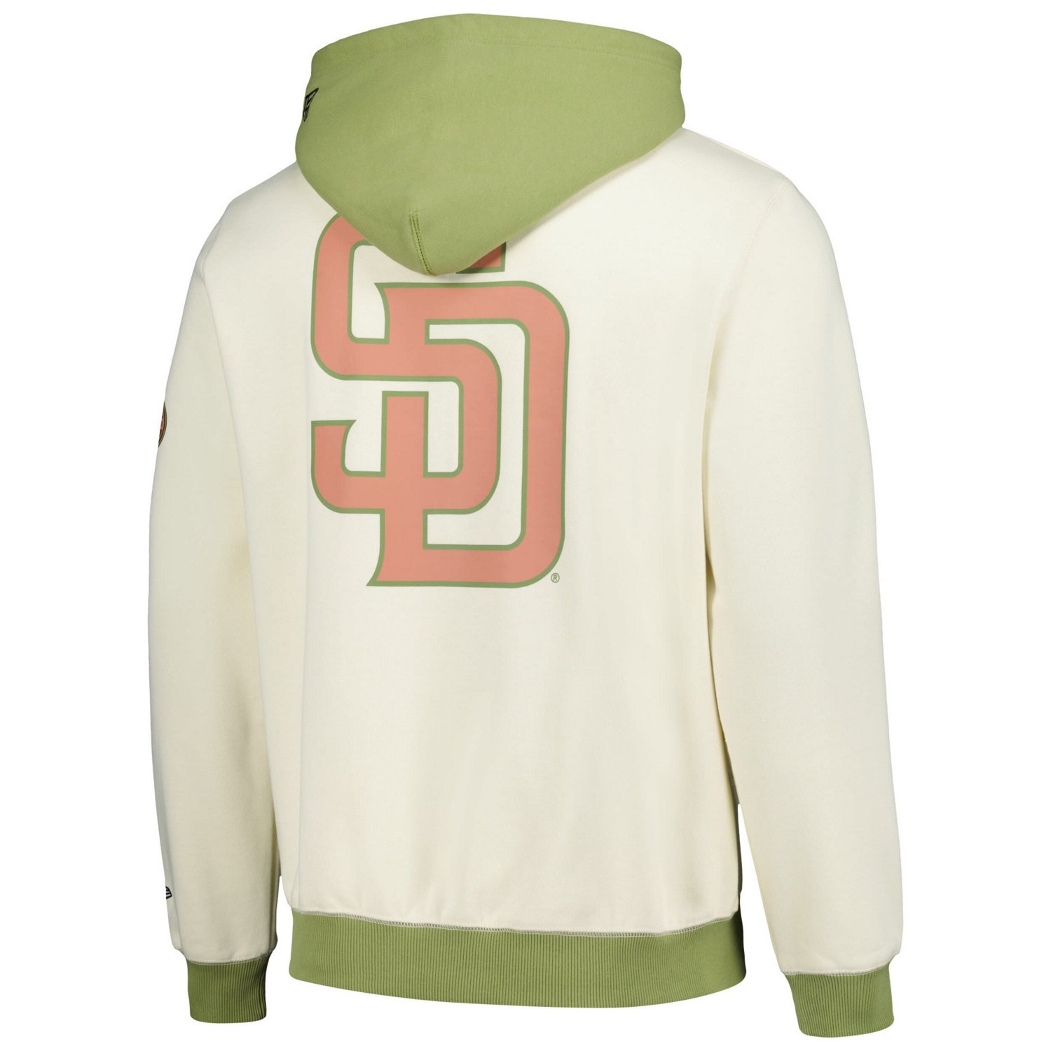 New Era Green San Diego Padres Color Pop Pullover Hoodie - view number 3