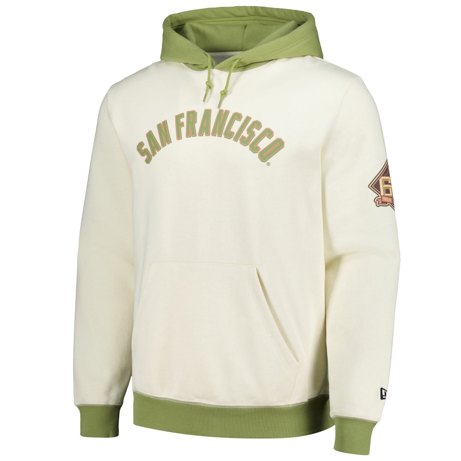 New Era /Green San Francisco Giants Color Pop Pullover Hoodie - view number 2