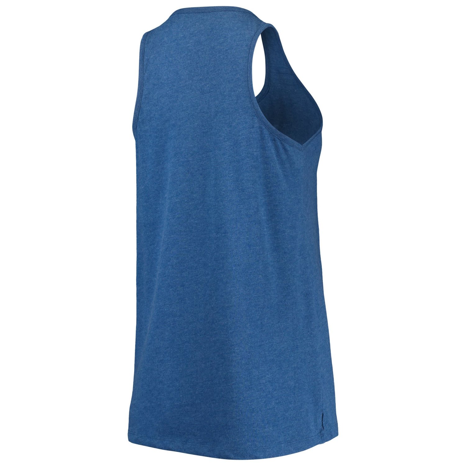New Era Heathered Philadelphia 76ers Scoop-Neck Racerback Tank Top - view number 2