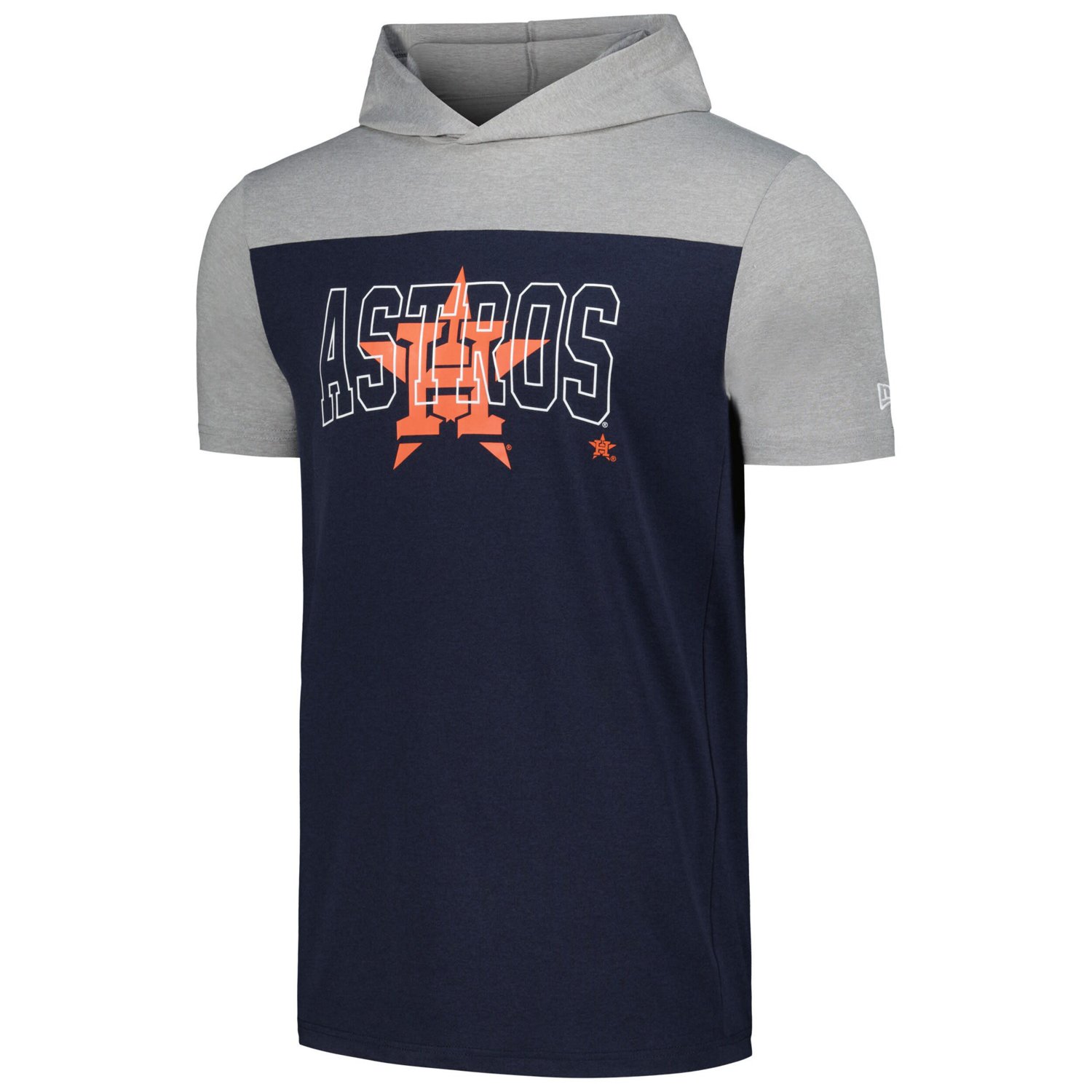 New Era Houston Astros Active Brushed Hoodie T-Shirt - view number 2