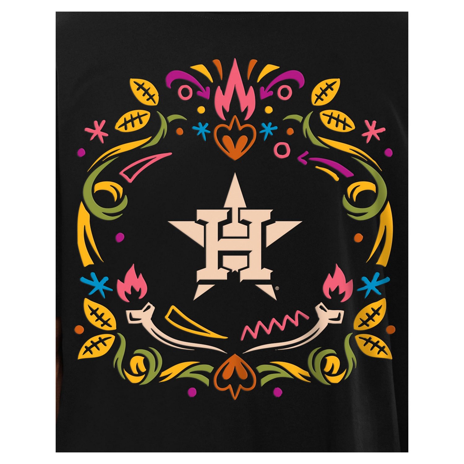 New Era Houston Astros Da de los Muertos T-Shirt - view number 4