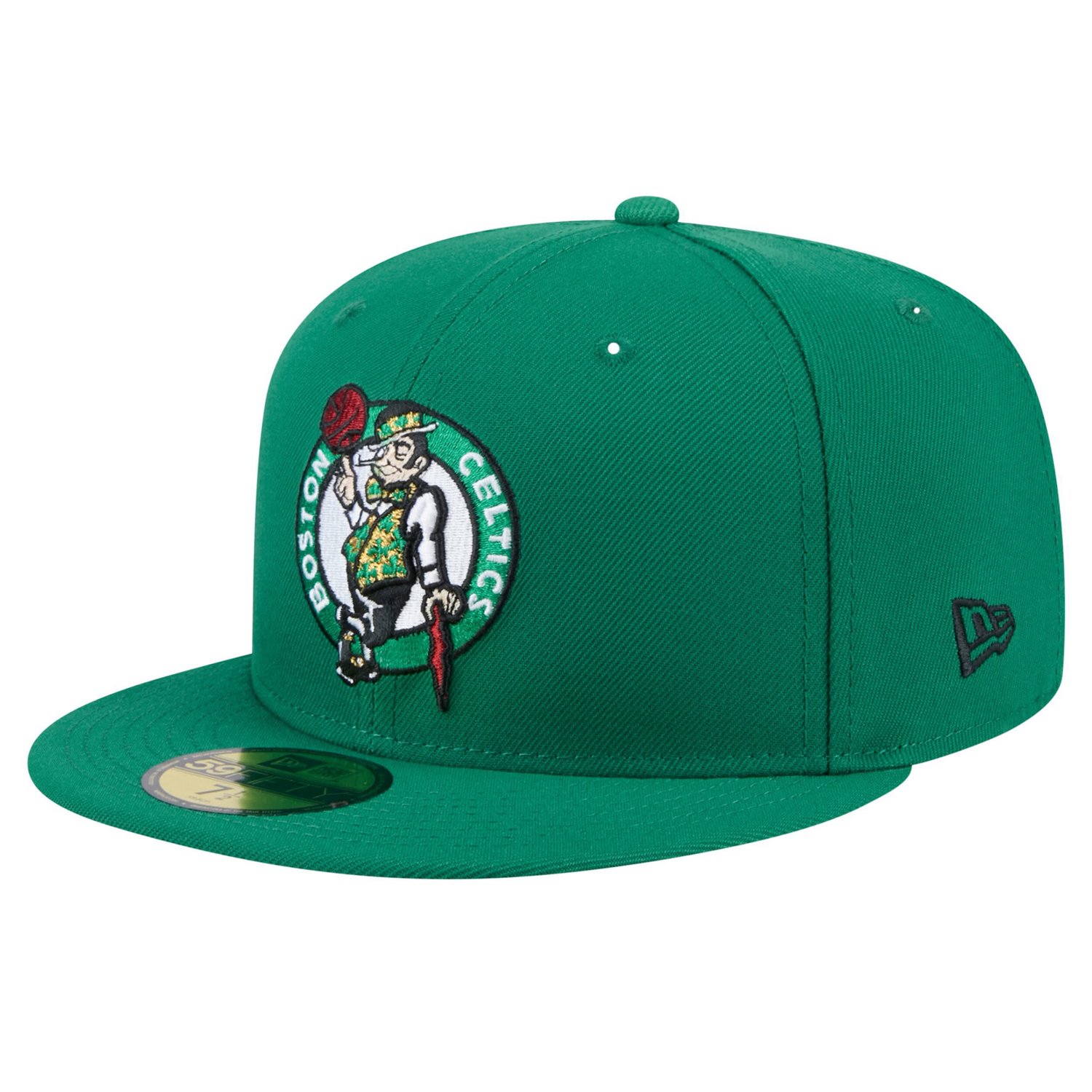 New Era Kelly Boston Celtics Throwback Pennant 59FIFTY Fitted Hat
