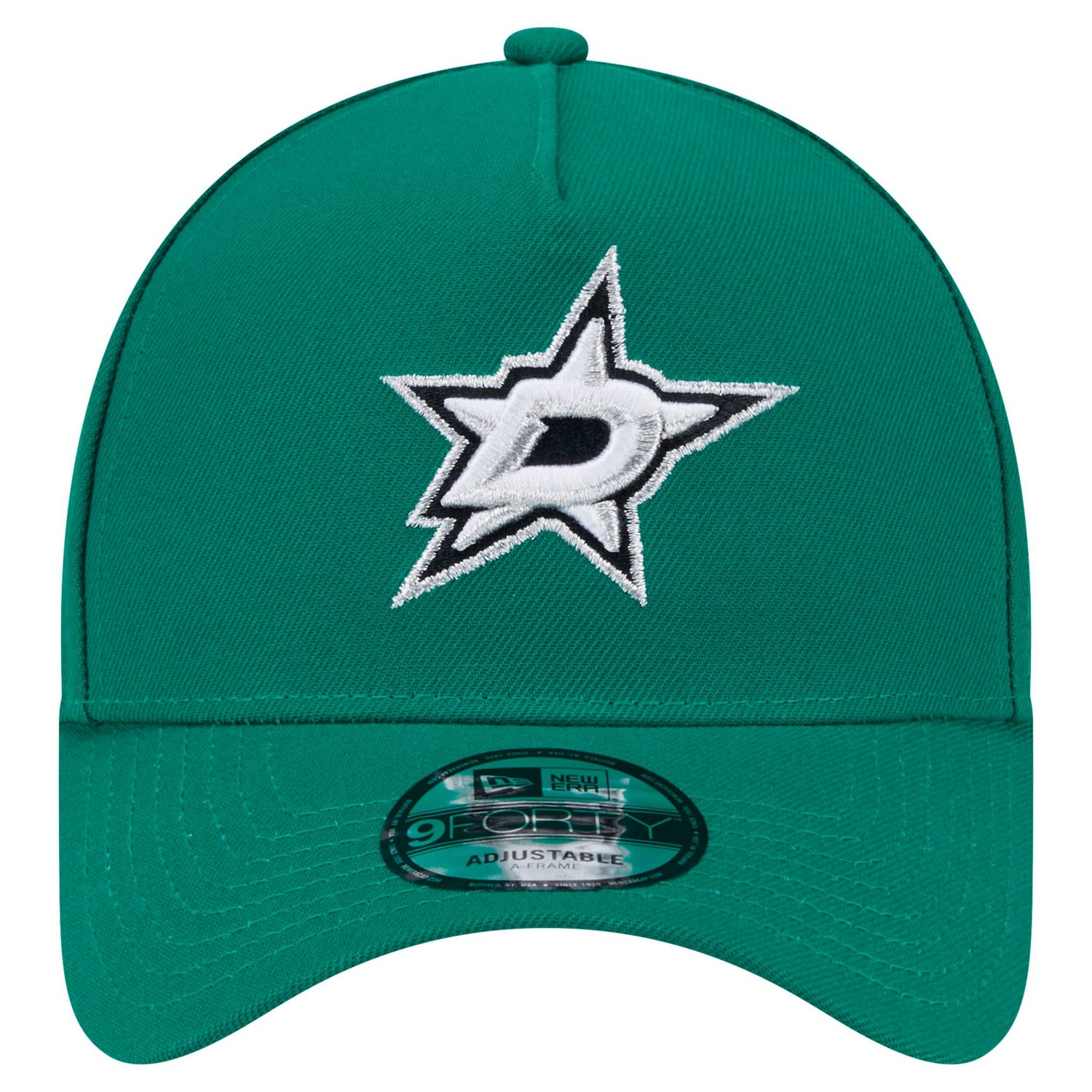 New Era Kelly Dallas Stars Core A-Frame 9FORTY Adjustable Hat                                                                    - view number 2