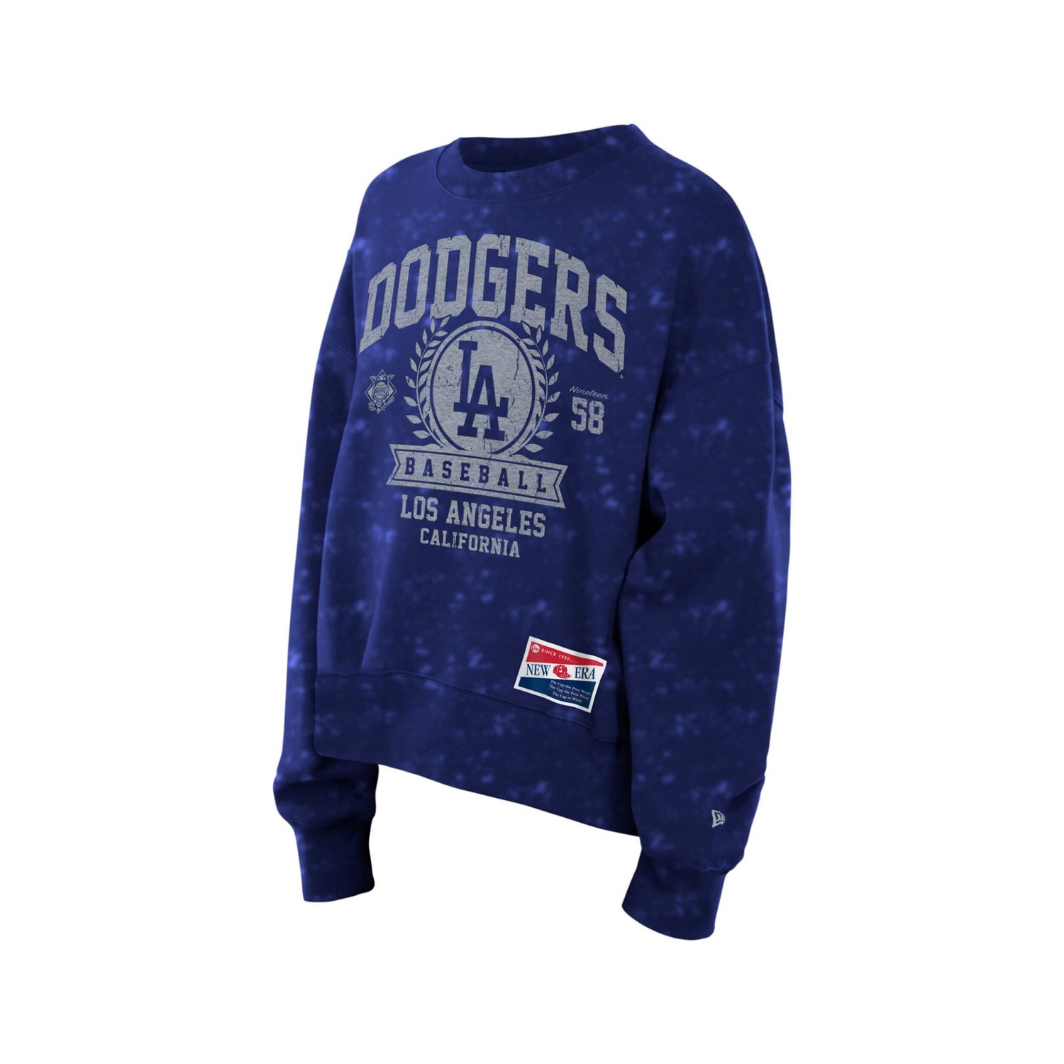 New Era Los Angeles Dodgers Throwback Oversized Boxy Sweatshirt - view number 3