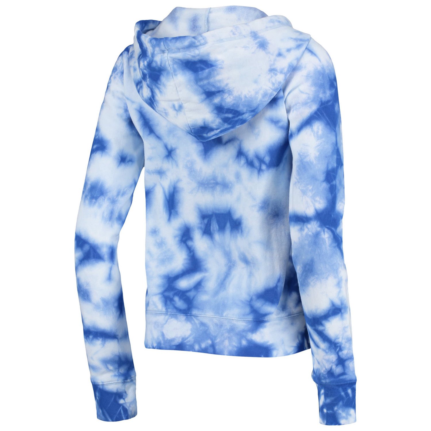 New Era Los Angeles Dodgers Tie-Dye Fleece Full-Zip Hoodie - view number 3
