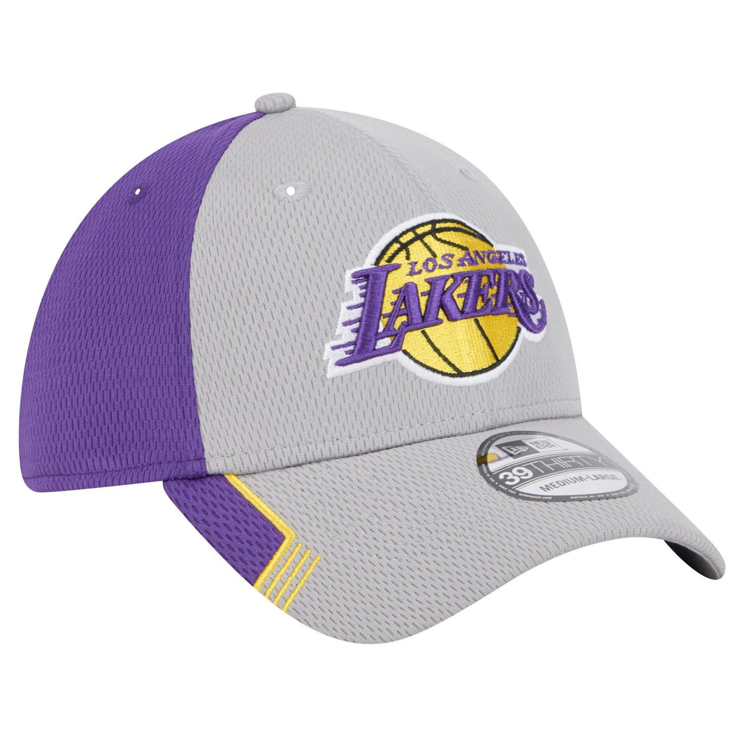 New Era Los Angeles Lakers Active Trim 39THIRTY Flex Hat - view number 3