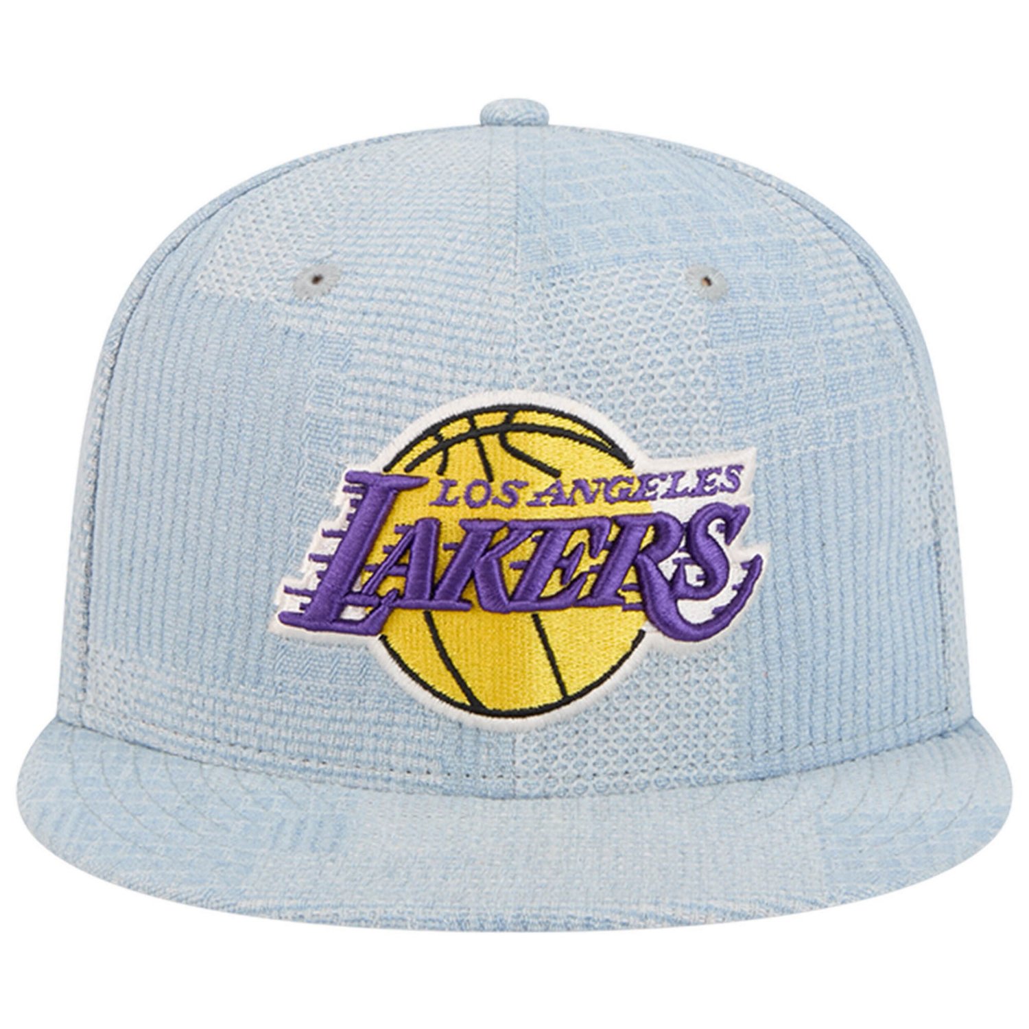 New Era Los Angeles Lakers Injection Patchwork 9FIFTY Snapback Hat - view number 2
