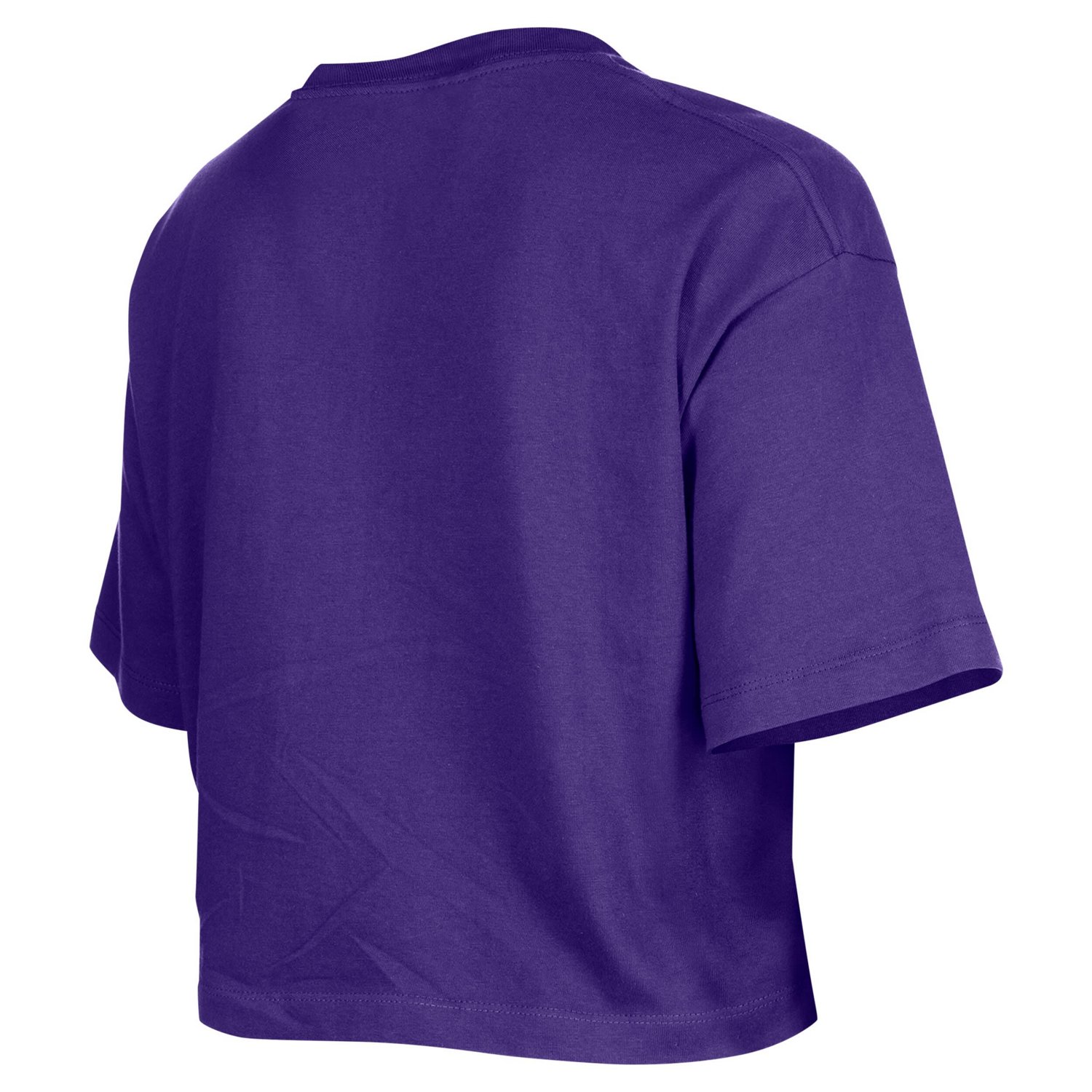 New Era Los Angeles Lakers Oversized Boxy Crop T-Shirt                                                                           - view number 3