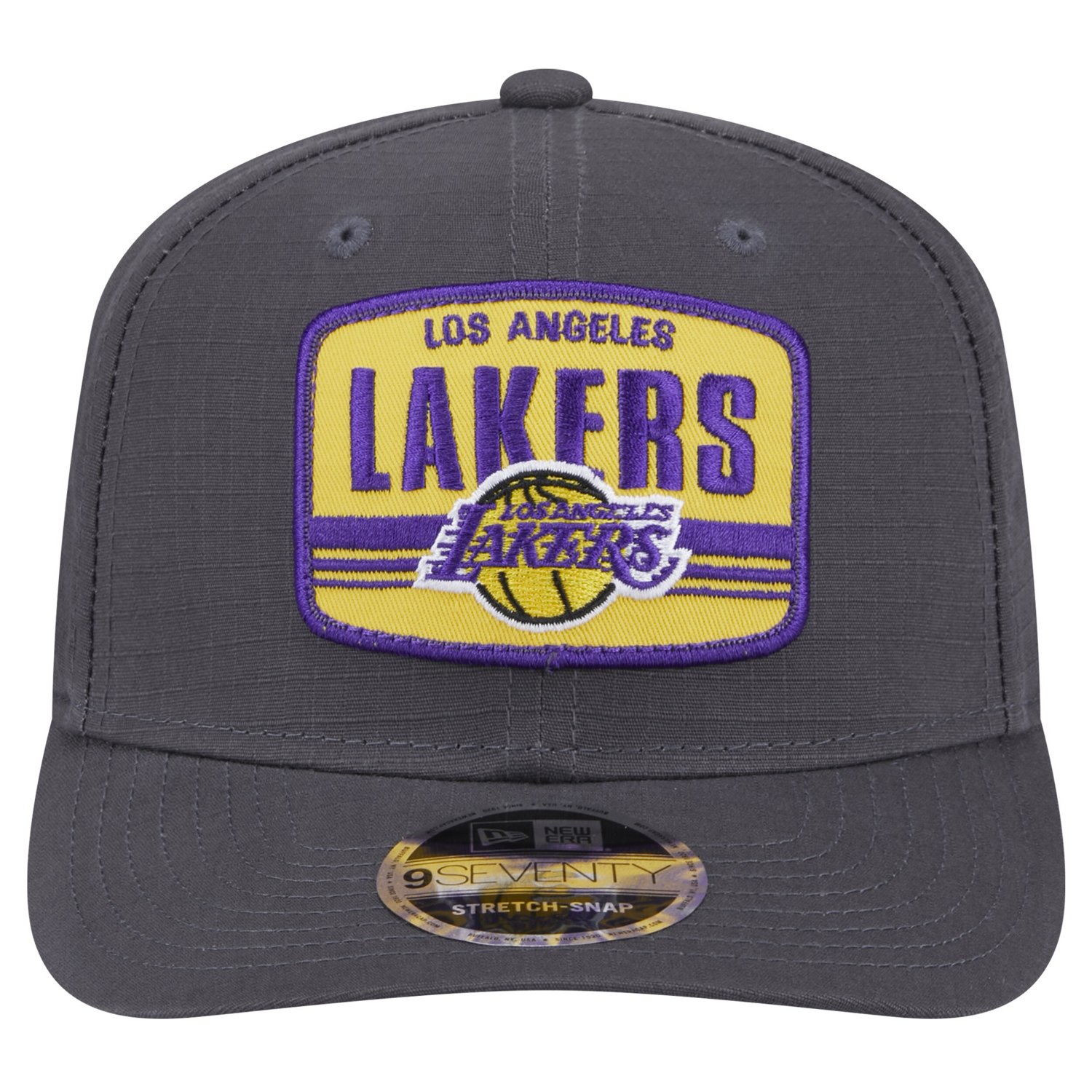 New Era Los Angeles Lakers Team Elevated Patch 9SEVENTY Adjustable Hat - view number 2
