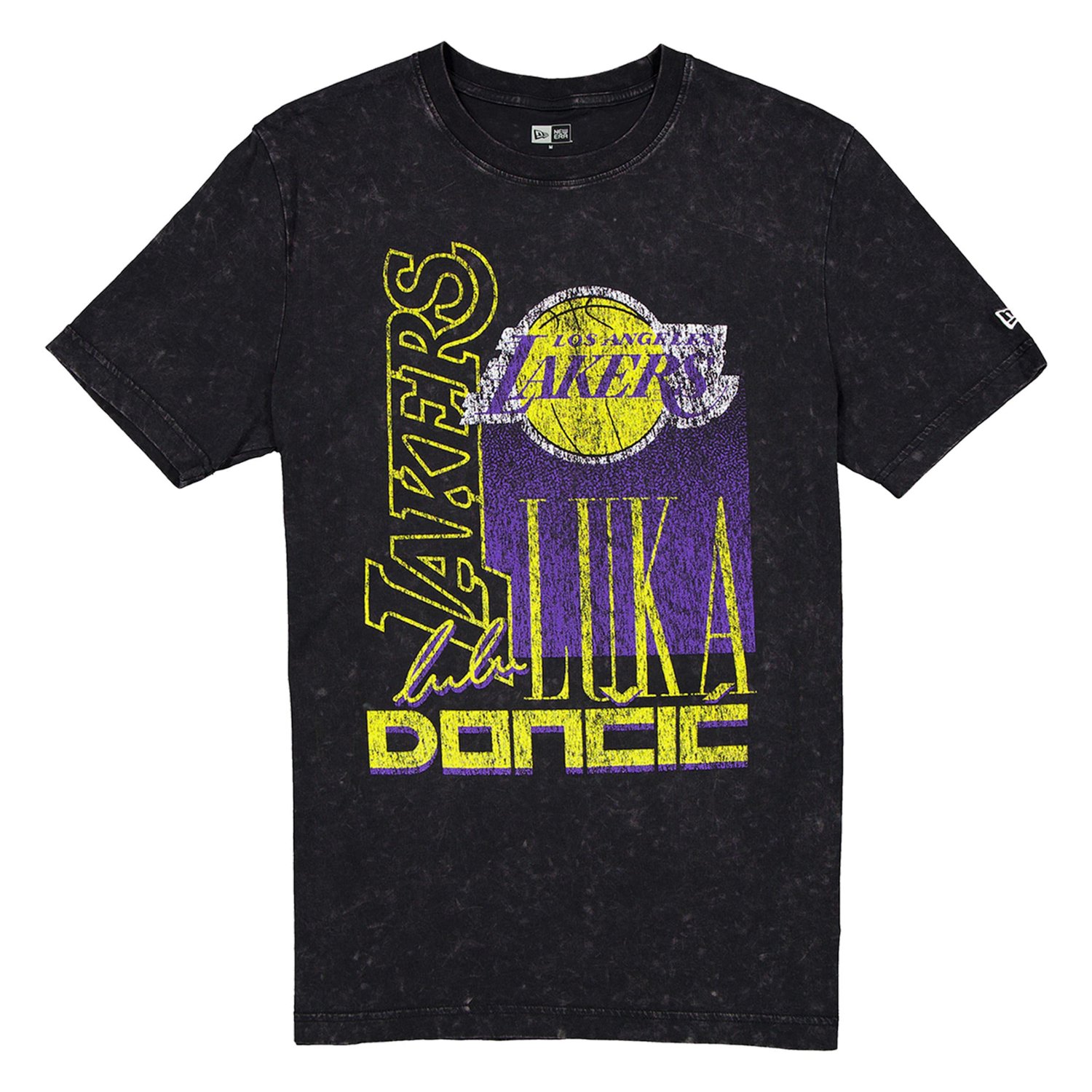 New Era Luka Doni Los Angeles Lakers Full Court Press Mineral Wash Player T-Shirt - view number 2