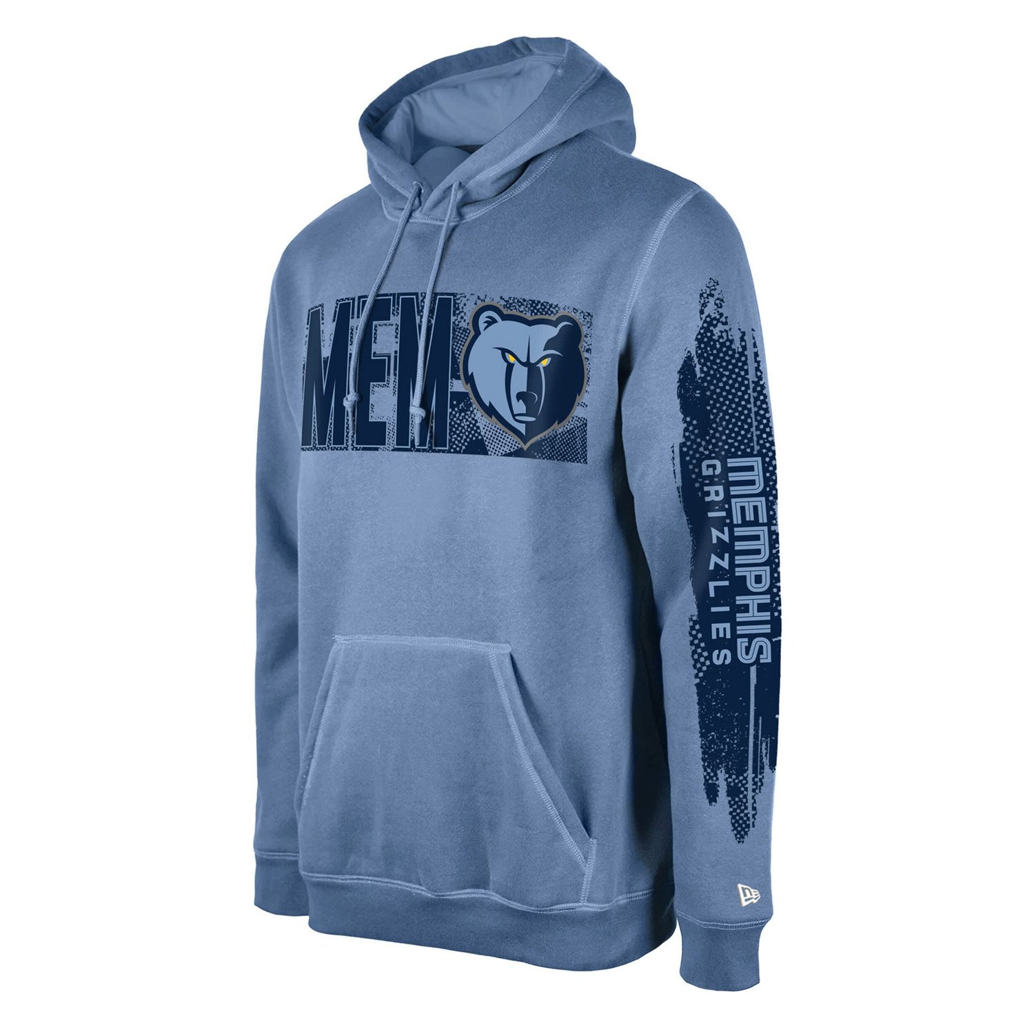 New Era Memphis Grizzlies Light Tip-Off Collection Pullover Hoodie - view number 2