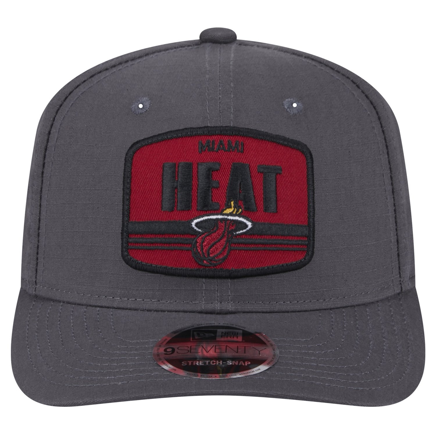 New Era Miami Heat Team Elevated Patch 9SEVENTY Adjustable Hat - view number 2
