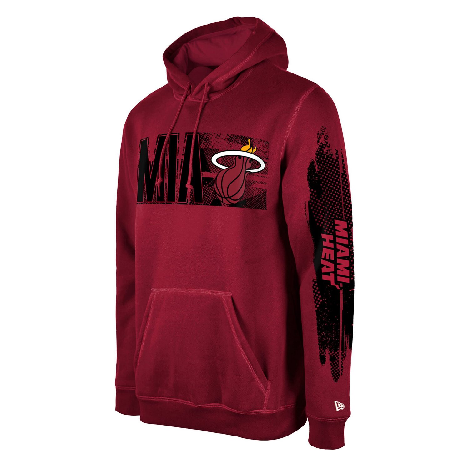 New Era Miami Heat Tip-Off Collection Pullover Hoodie - view number 2