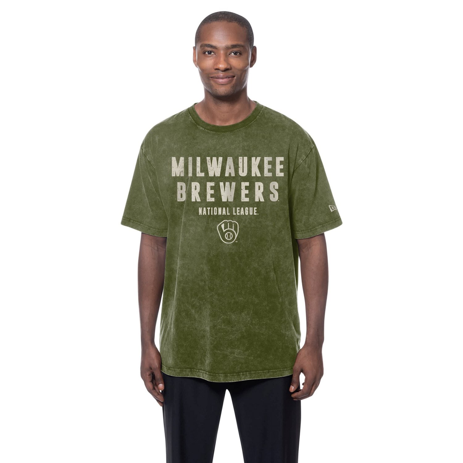 New Era Milwaukee Brewers 2026 Armed Forces Day T-Shirt