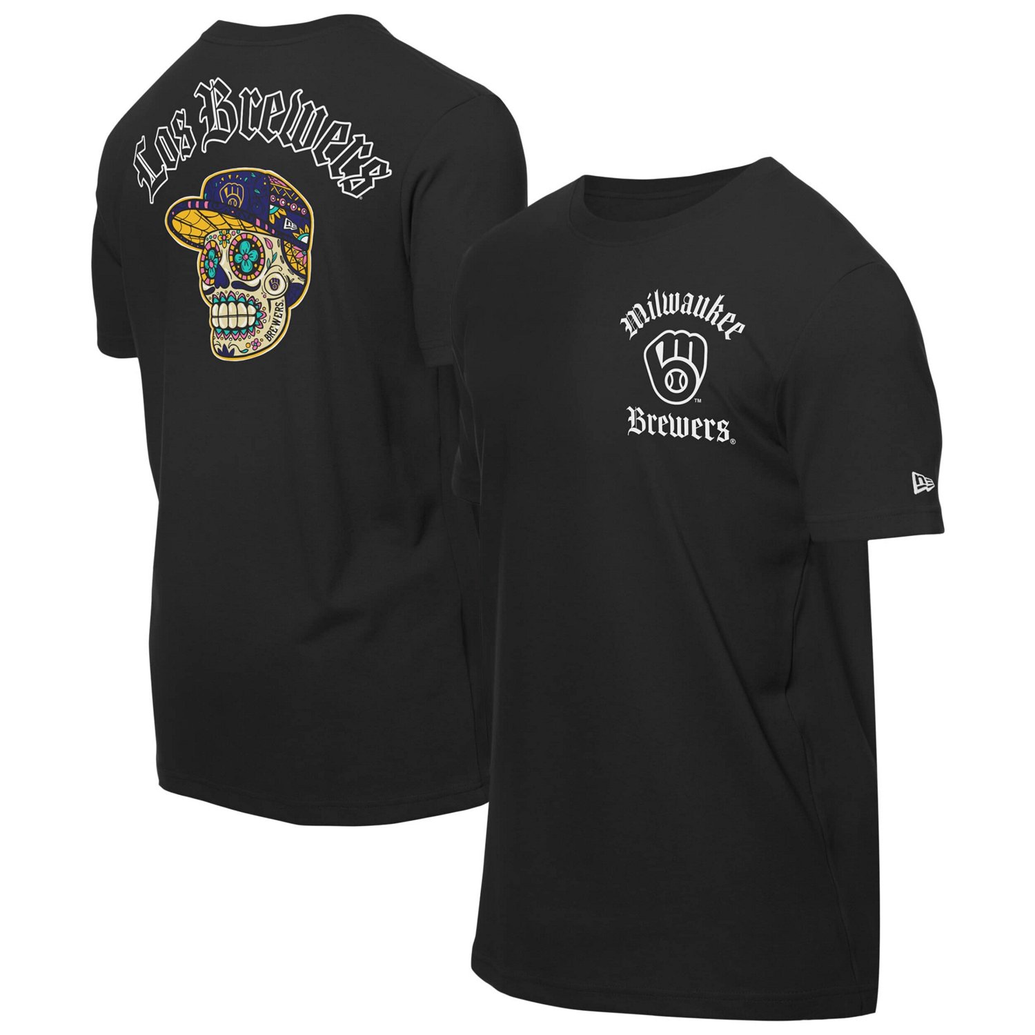 New Era Milwaukee Brewers Sugar Skulls T-Shirt