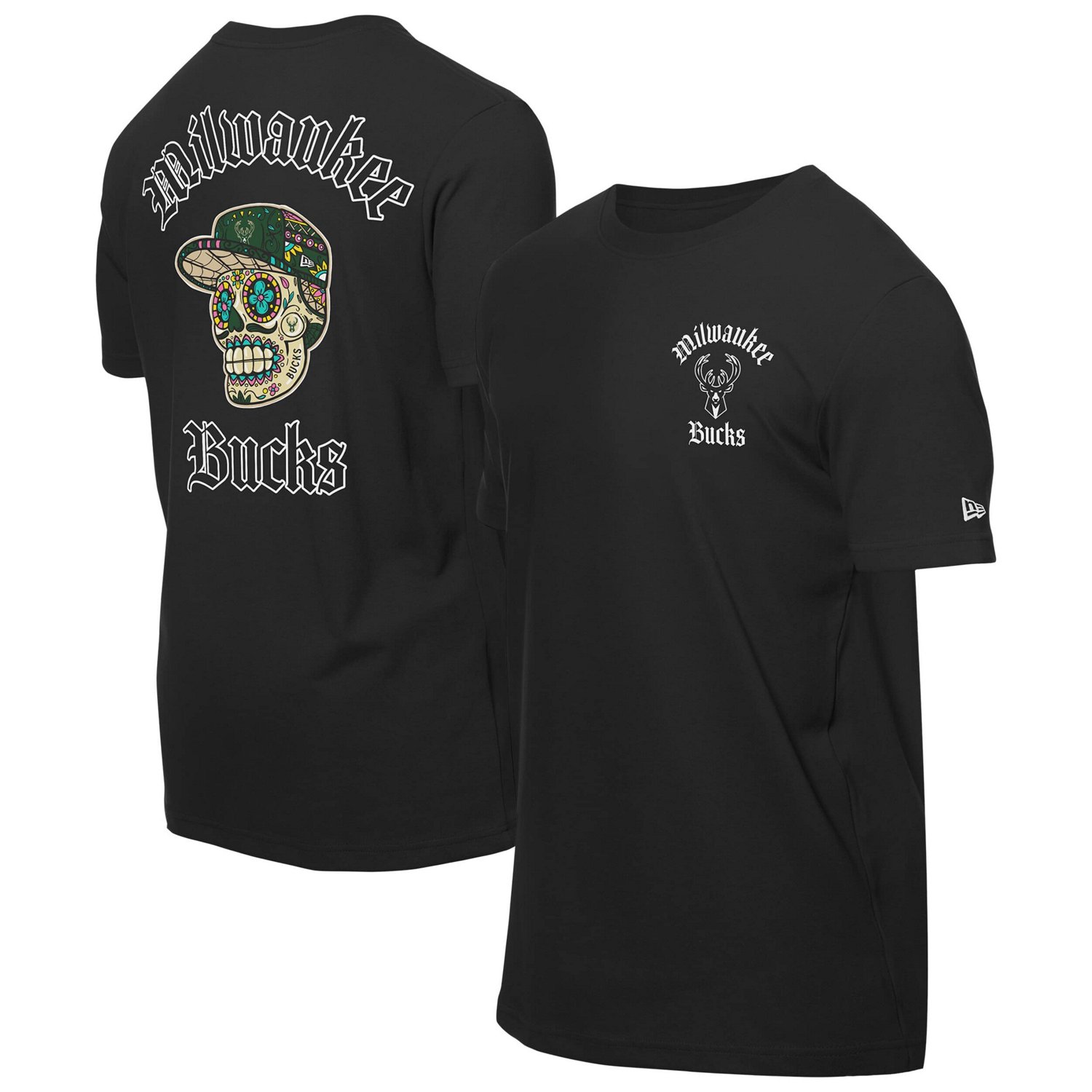 New Era Milwaukee Bucks Sugar Skulls T-Shirt - view number 1