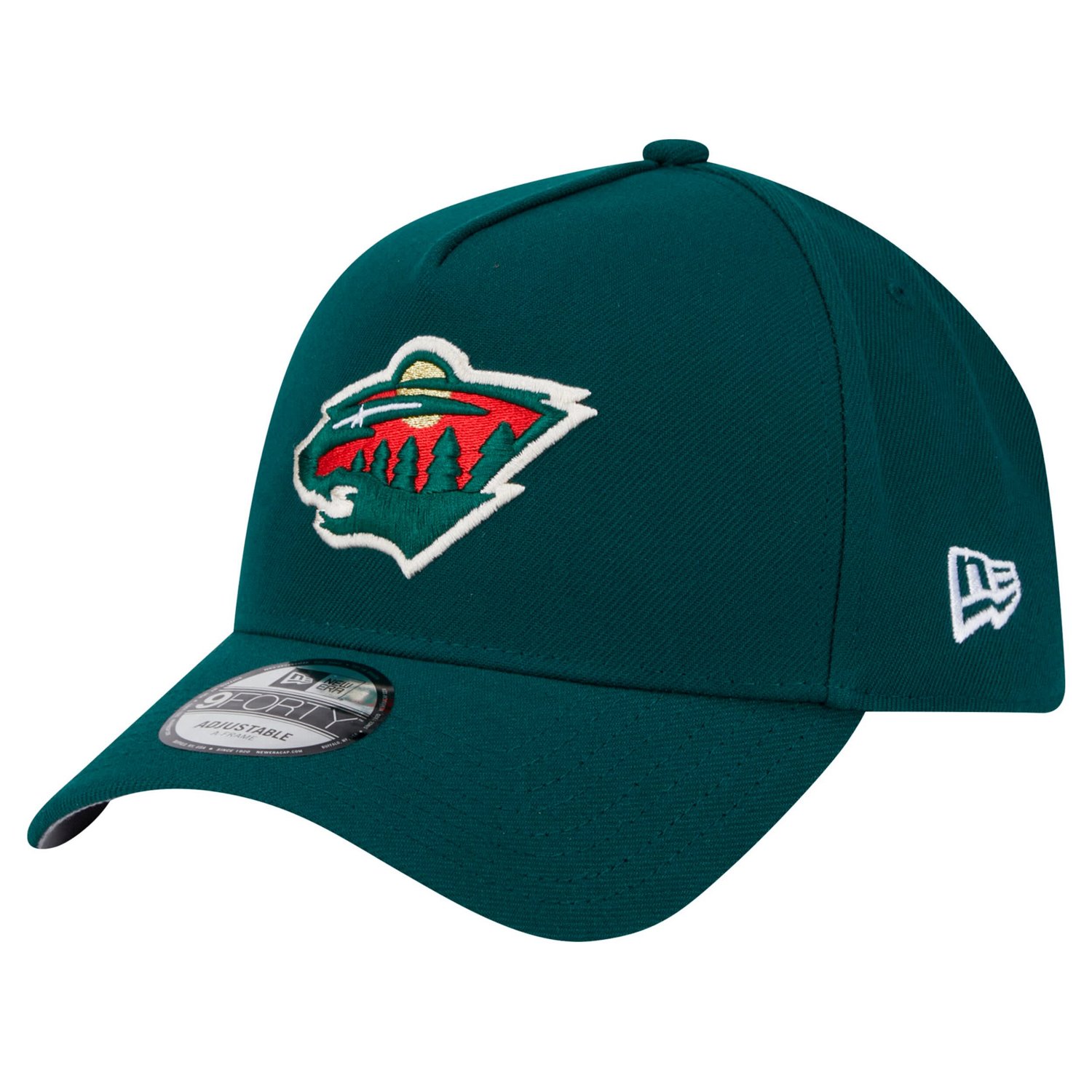 New Era Minnesota Wild Core A-Frame 9FORTY Adjustable Hat