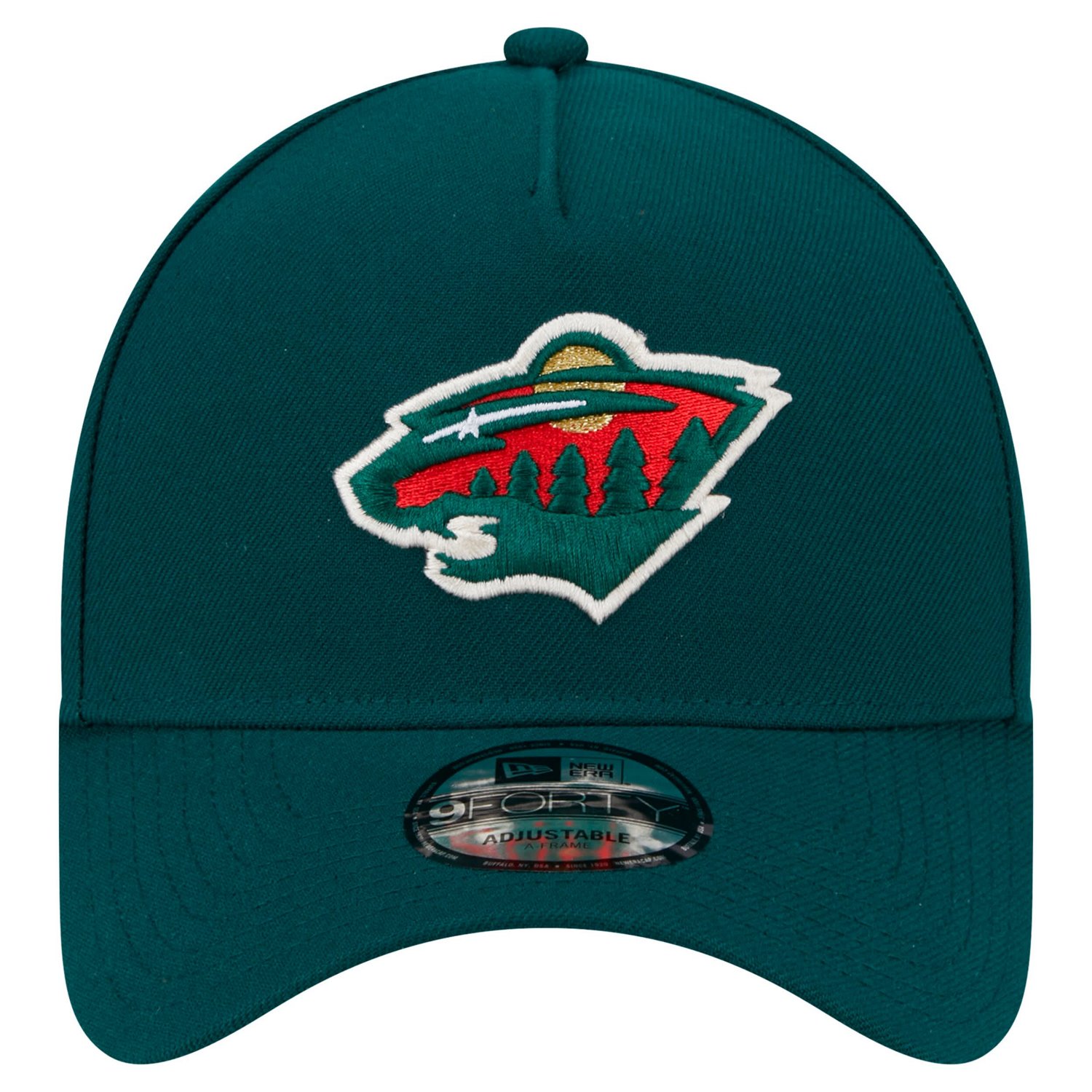 New Era Minnesota Wild Core A-Frame 9FORTY Adjustable Hat - view number 2