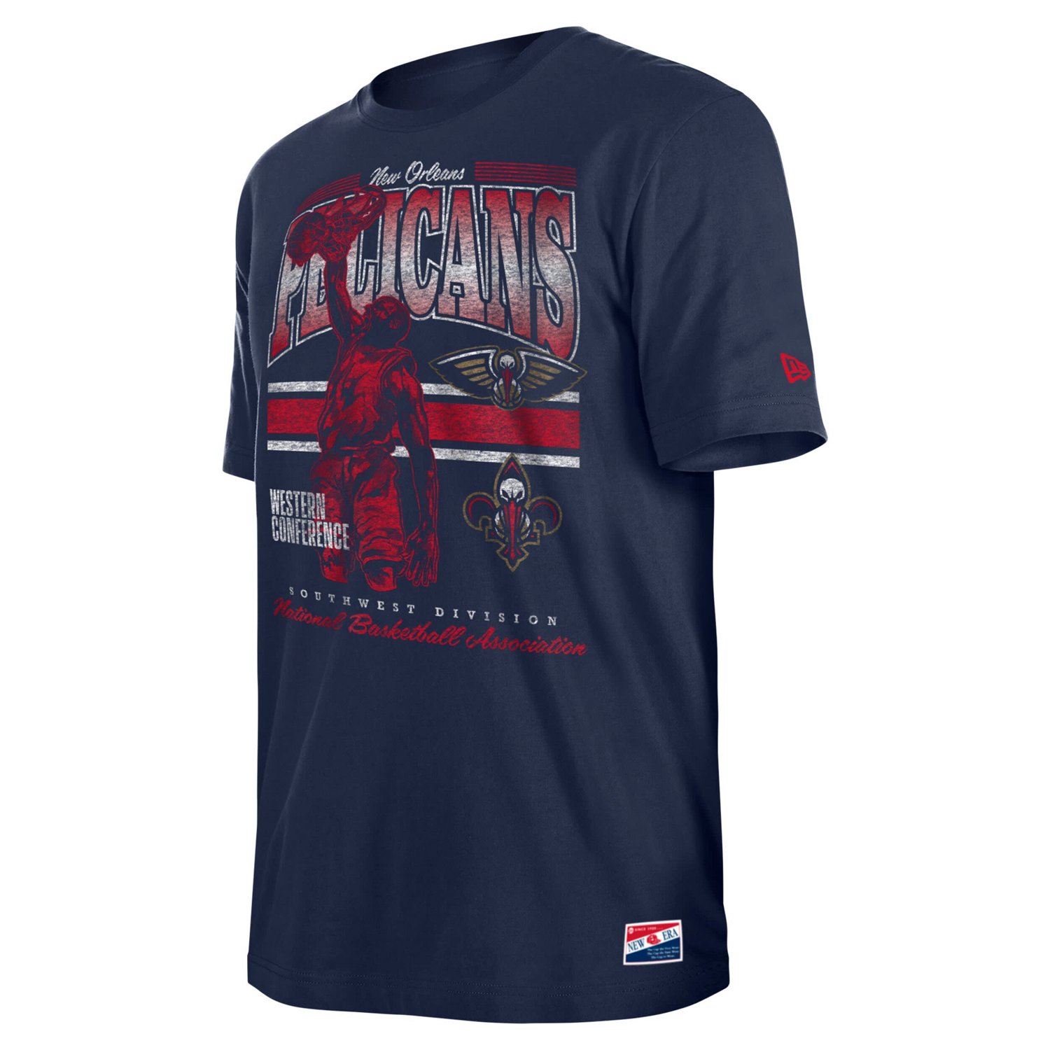 New Era New Orleans Pelicans Enzyme Wash Oversized T-Shirt - view number 2