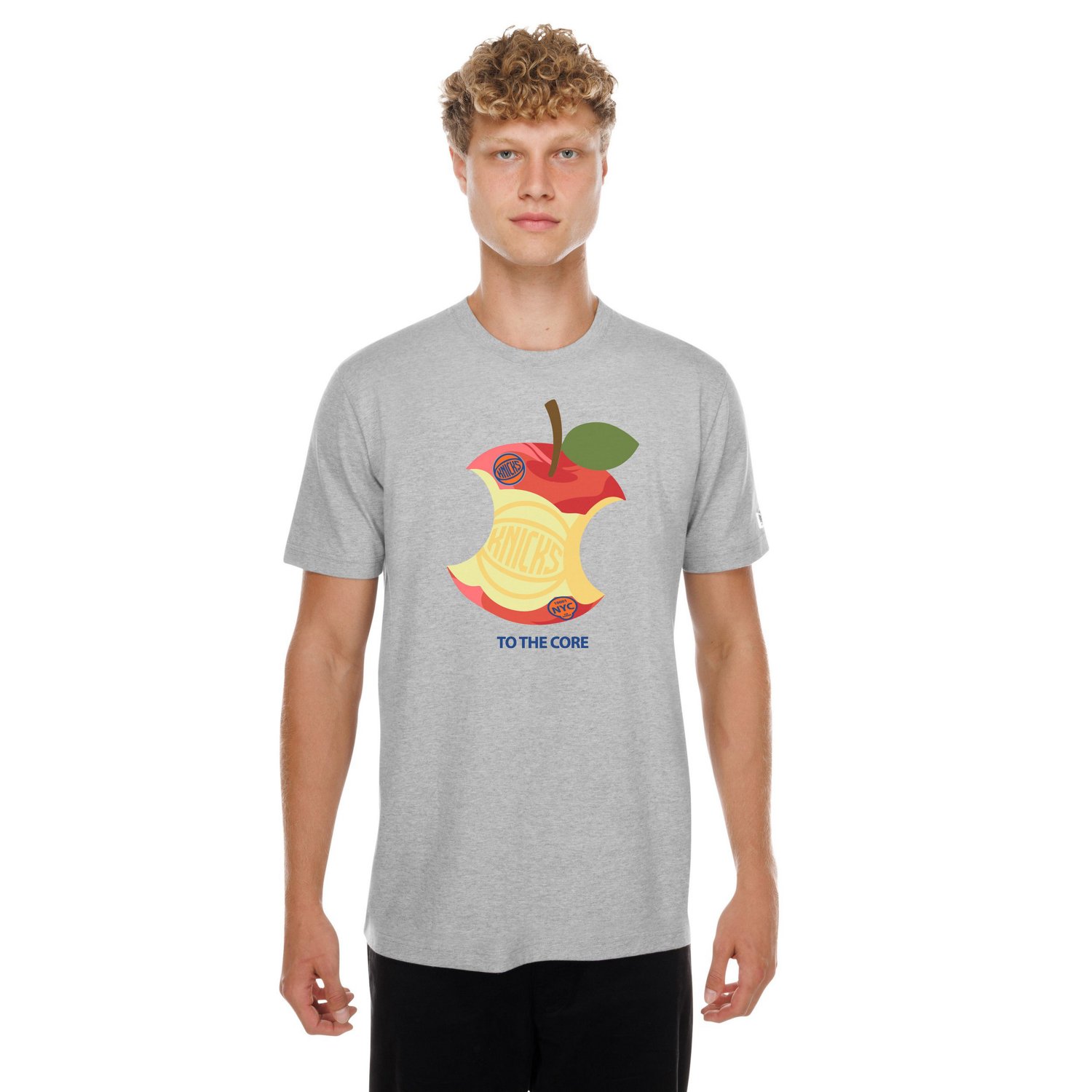 New Era New York Knicks Hometown Apple T-Shirt