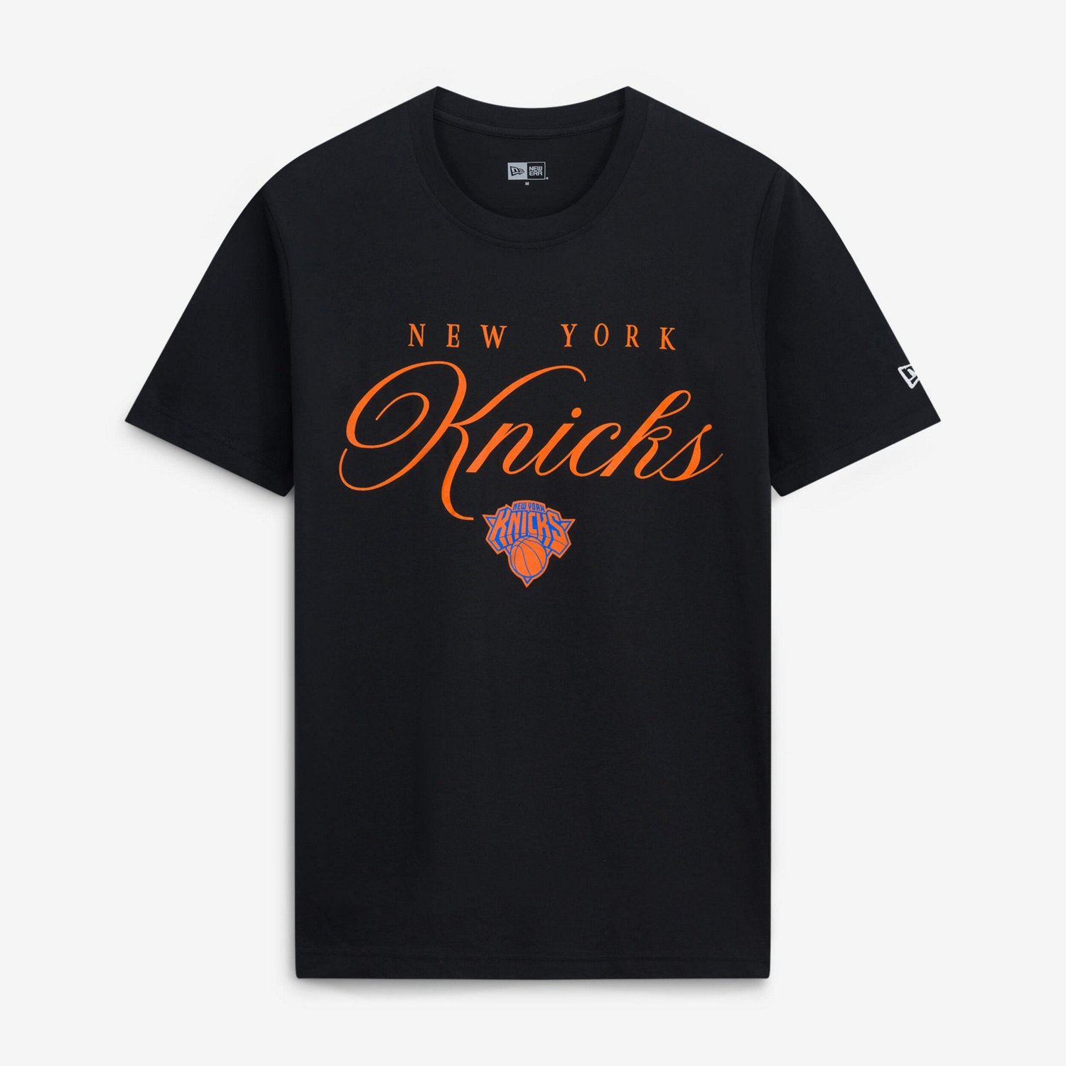 New Era York Knicks Script T-Shirt