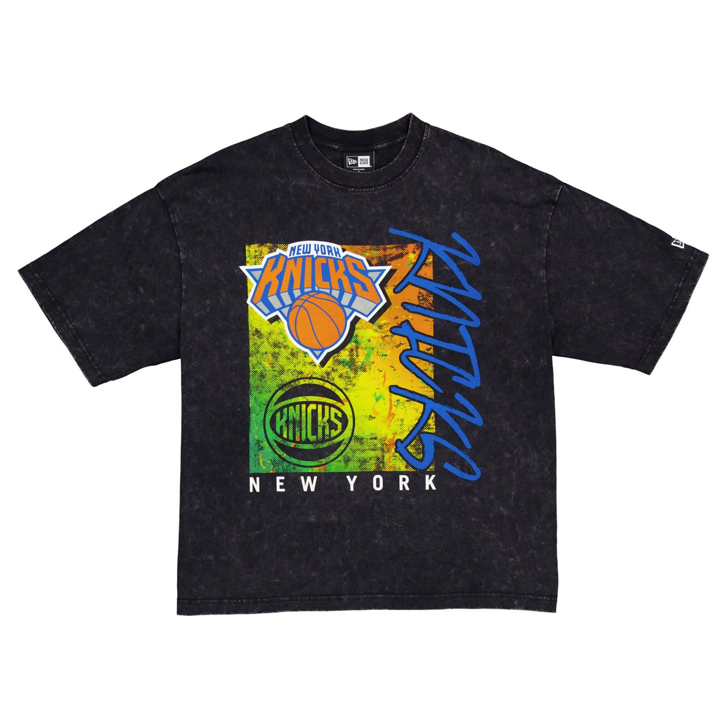 New Era New York Knicks Sport Classics Enzyme Washed T-Shirt - view number 2