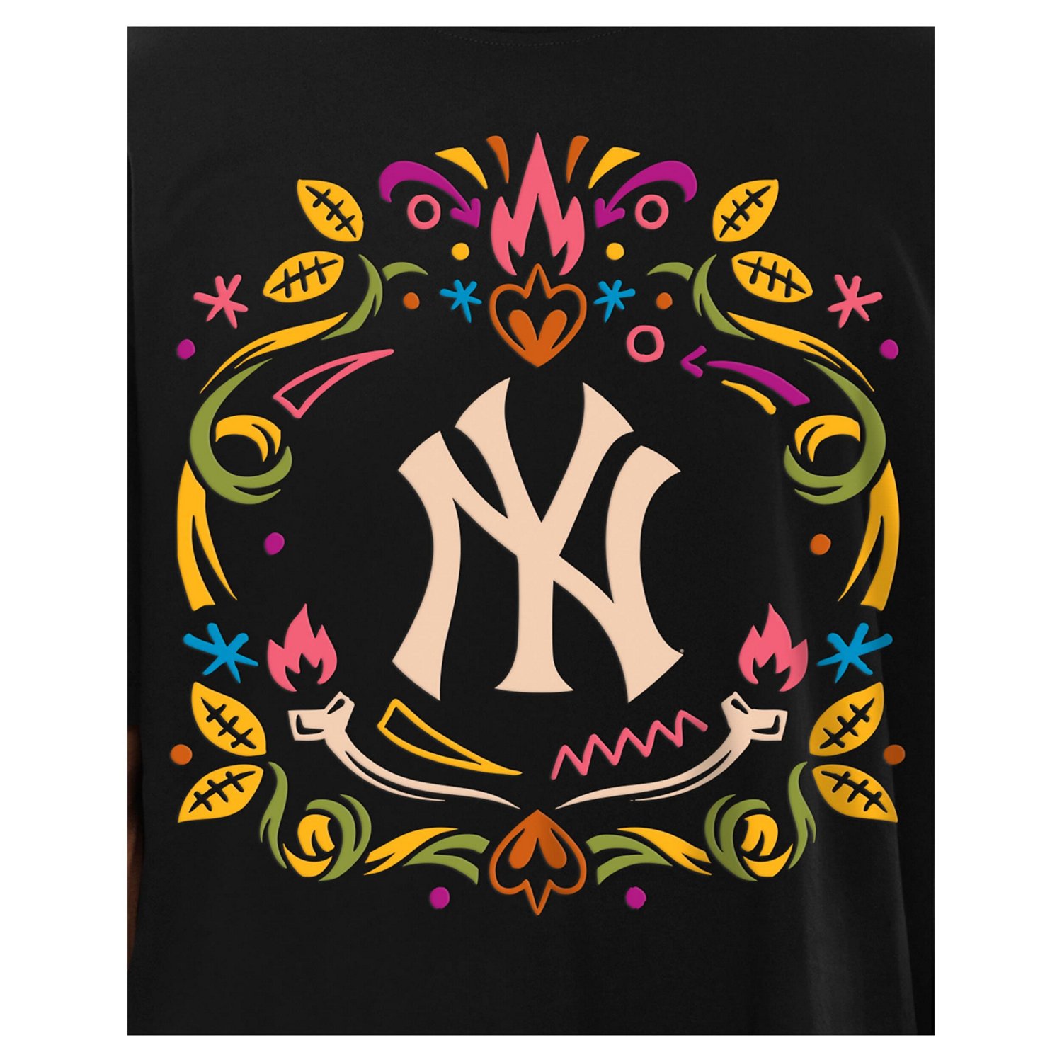New Era New York Yankees Da de los Muertos T-Shirt - view number 4