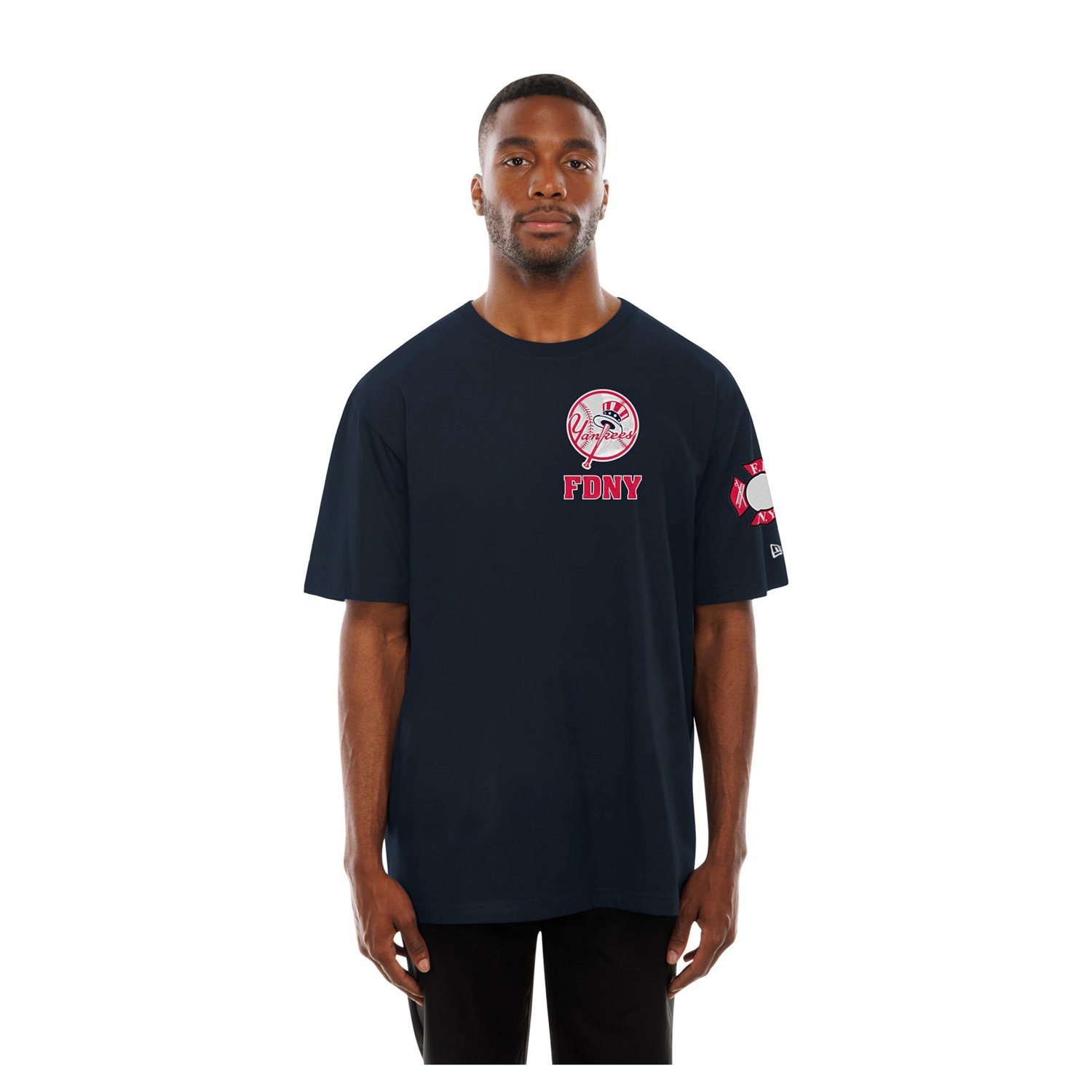 New Era New York Yankees FDNY Embroidered T-Shirt