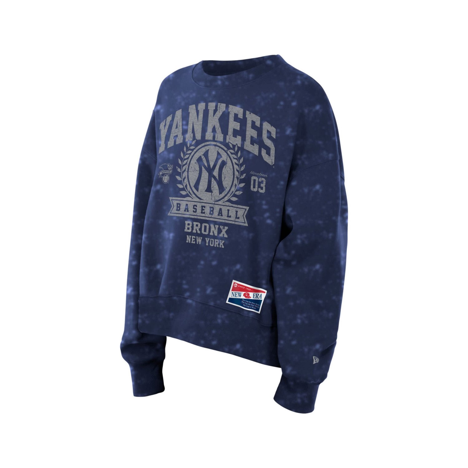 New Era New York Yankees Throwback Oversized Boxy Sweatshirt - view number 3