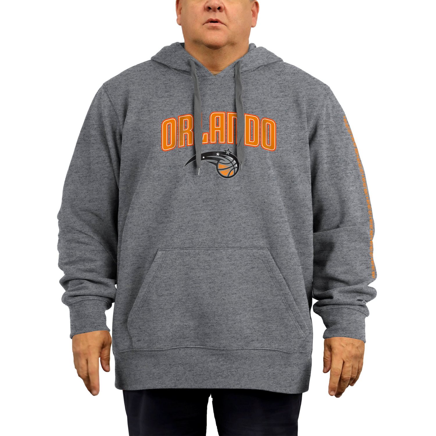 New Era Orlando Magic 2021/22 City Edition Big  Tall Pullover Hoodie