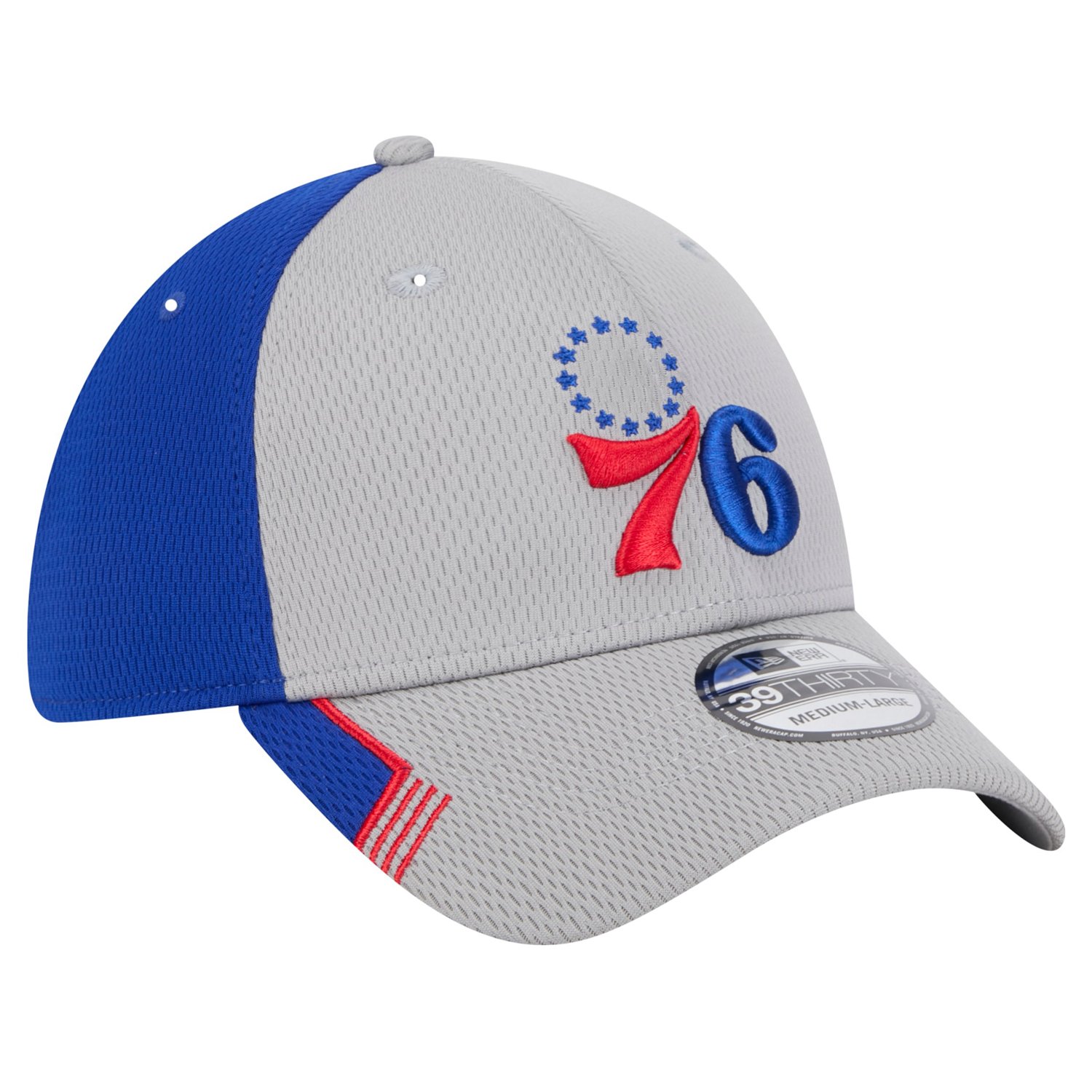 New Era Philadelphia 76ers Active Trim 39THIRTY Flex Hat - view number 3