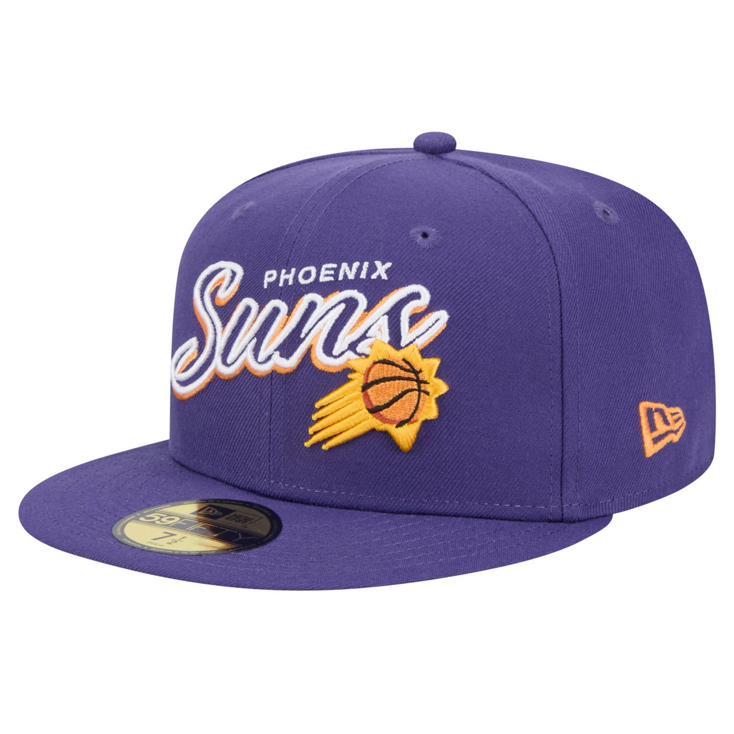New Era Phoenix Suns Sport Night Script Sided 59FIFTY Fitted Hat - view number 3
