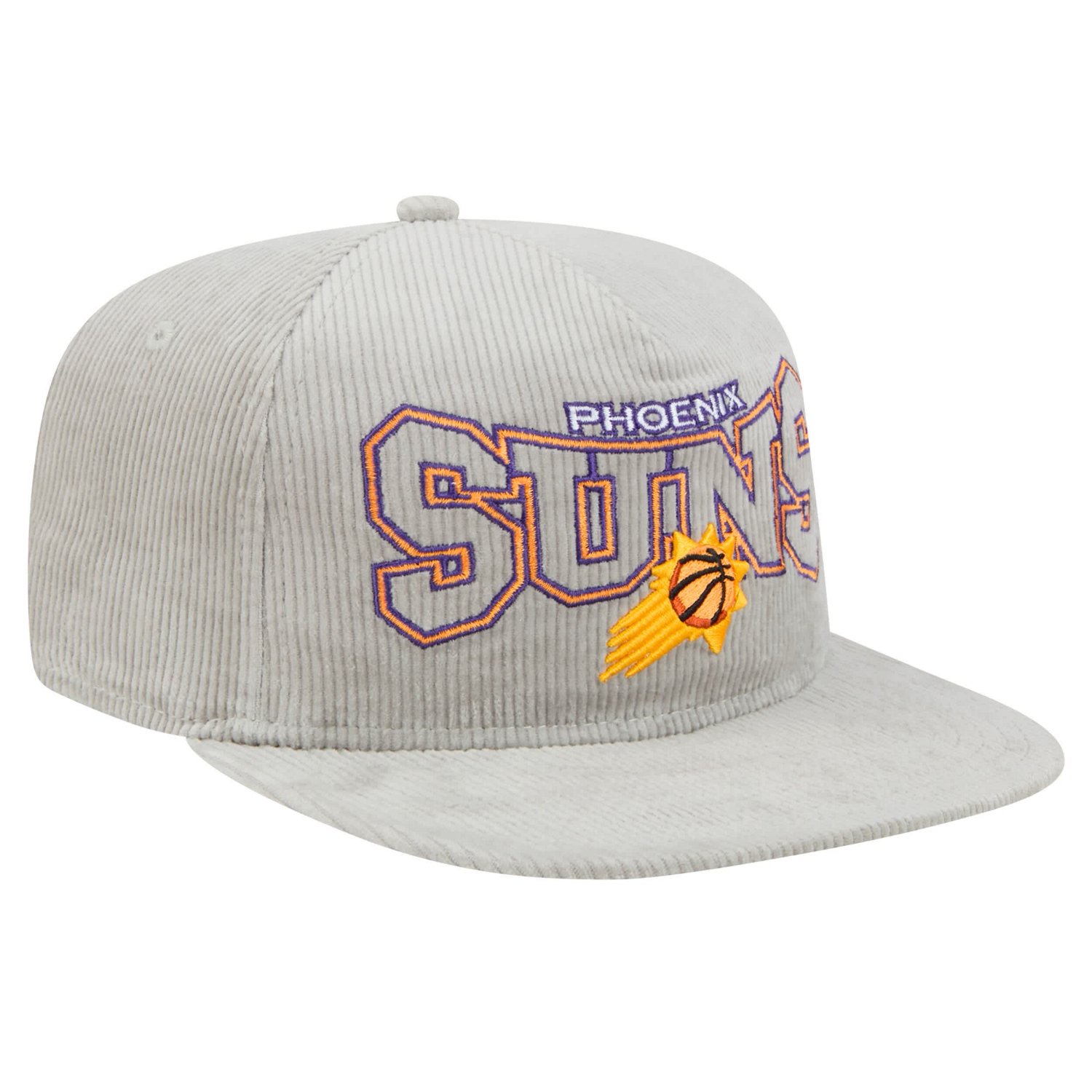 New Era Phoenix Suns Throwback Corduroy Golfer Snapback Hat - view number 3