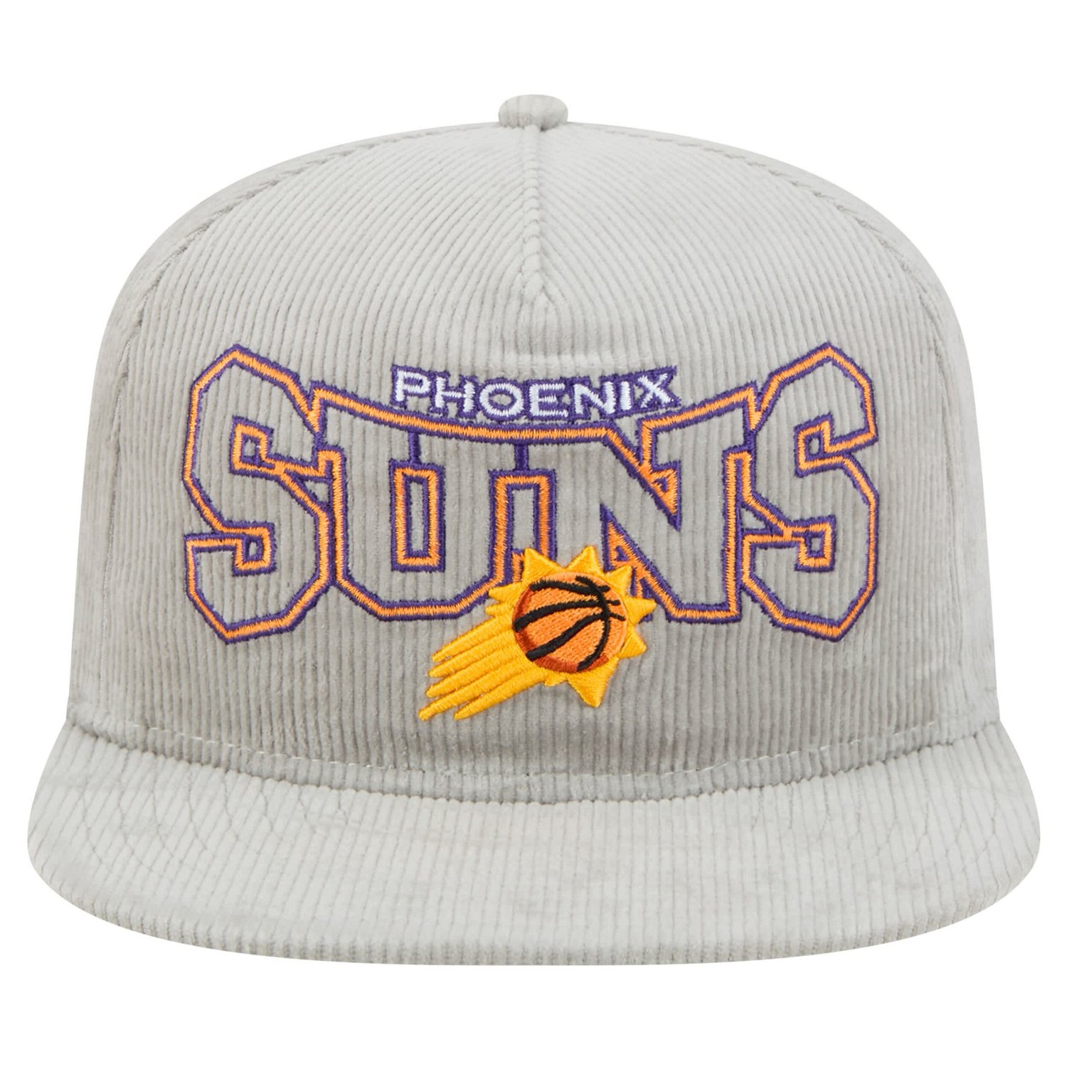 New Era Phoenix Suns Throwback Corduroy Golfer Snapback Hat - view number 2