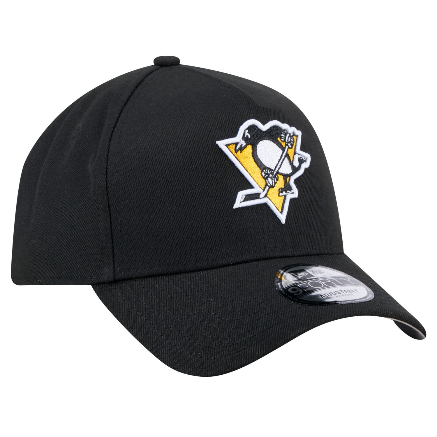 New Era Pittsburgh Penguins Core A-Frame 9FORTY Adjustable Hat                                                                   - view number 3