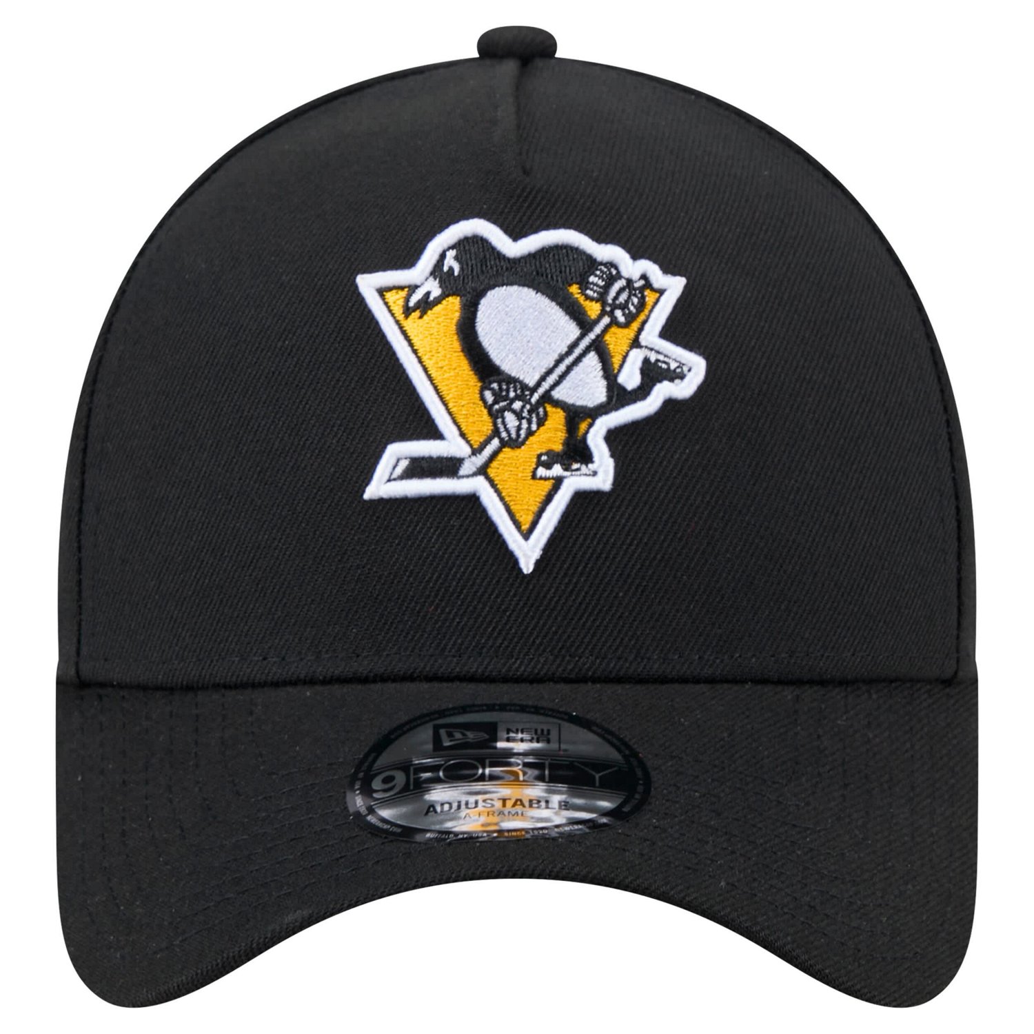 New Era Pittsburgh Penguins Core A-Frame 9FORTY Adjustable Hat                                                                   - view number 2