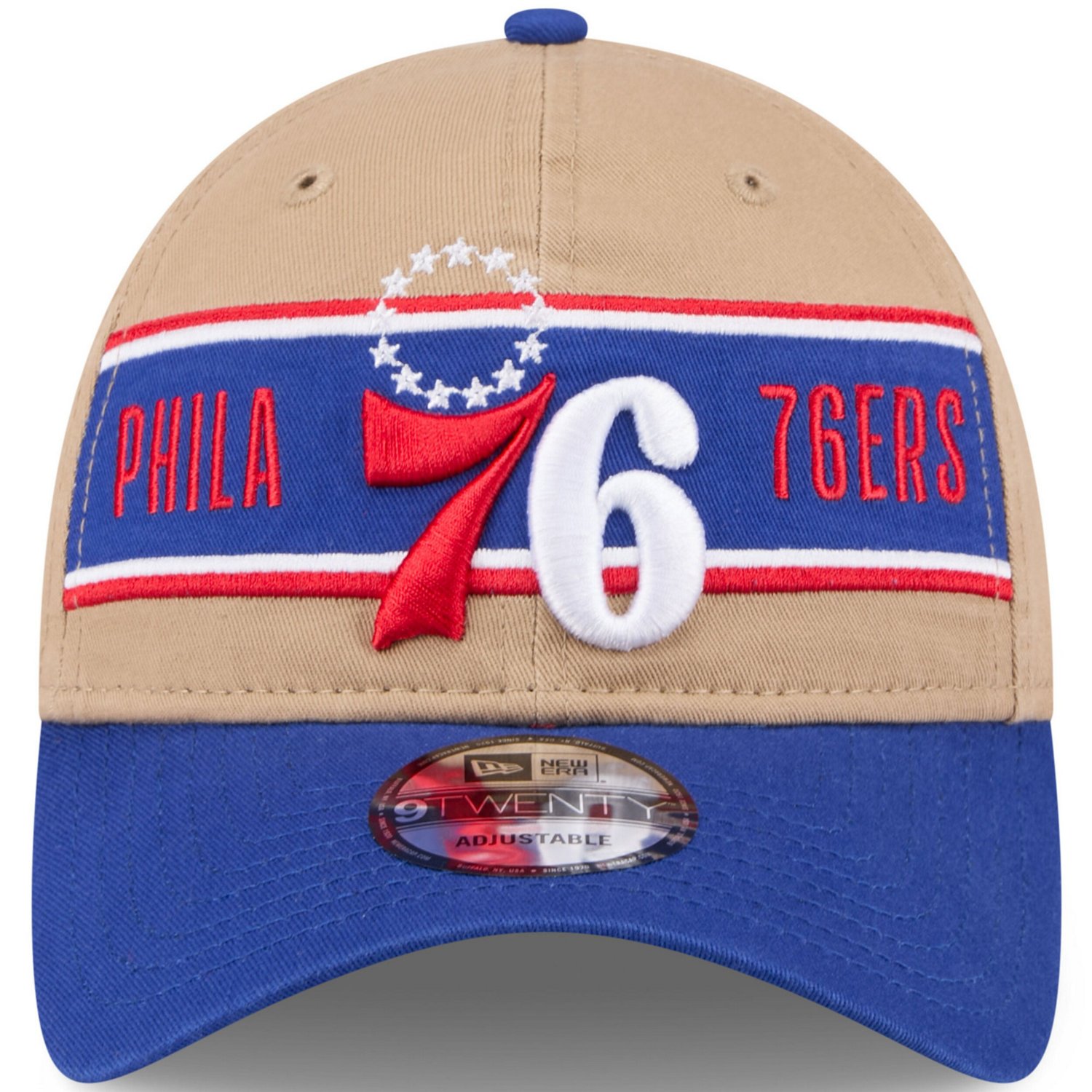 New Era Royal Philadelphia 76ers 2024 NBA Draft 9TWENTY Adjustable Hat