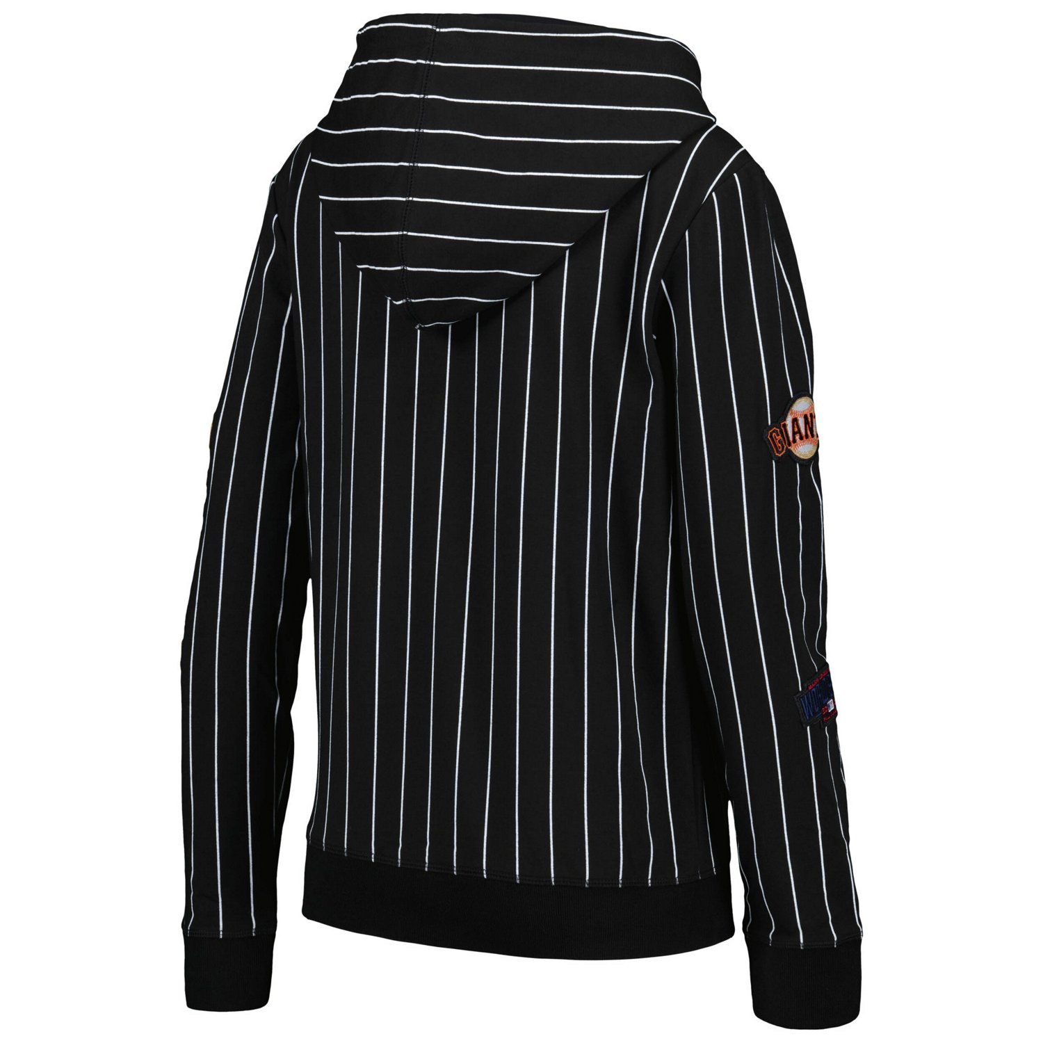 New Era San Francisco Giants Pinstripe Tri-Blend Full-Zip Jacket                                                                 - view number 3