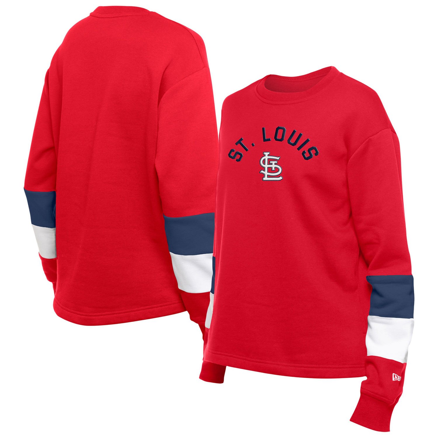 New Era St Louis Cardinals Game Day Color Pullover Sweatshirt                                                                    - view number 1
