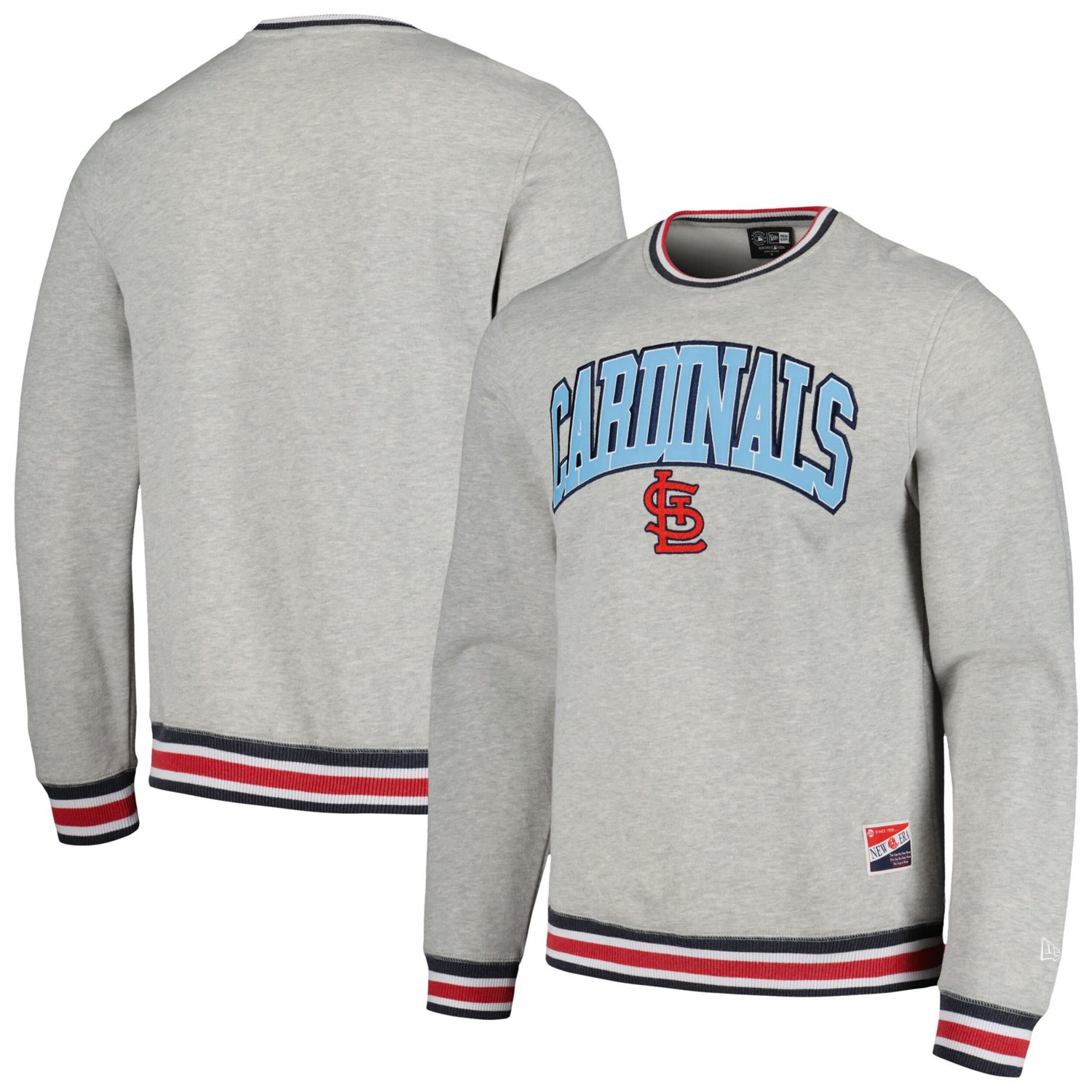 New Era St Louis Cardinals Throwback Classic Pullover Sweatshirt