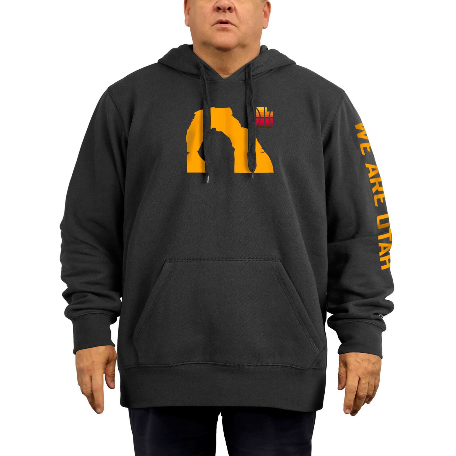 New Era Utah Jazz 2021/22 City Edition Big  Tall Pullover Hoodie                                                                 - view number 4