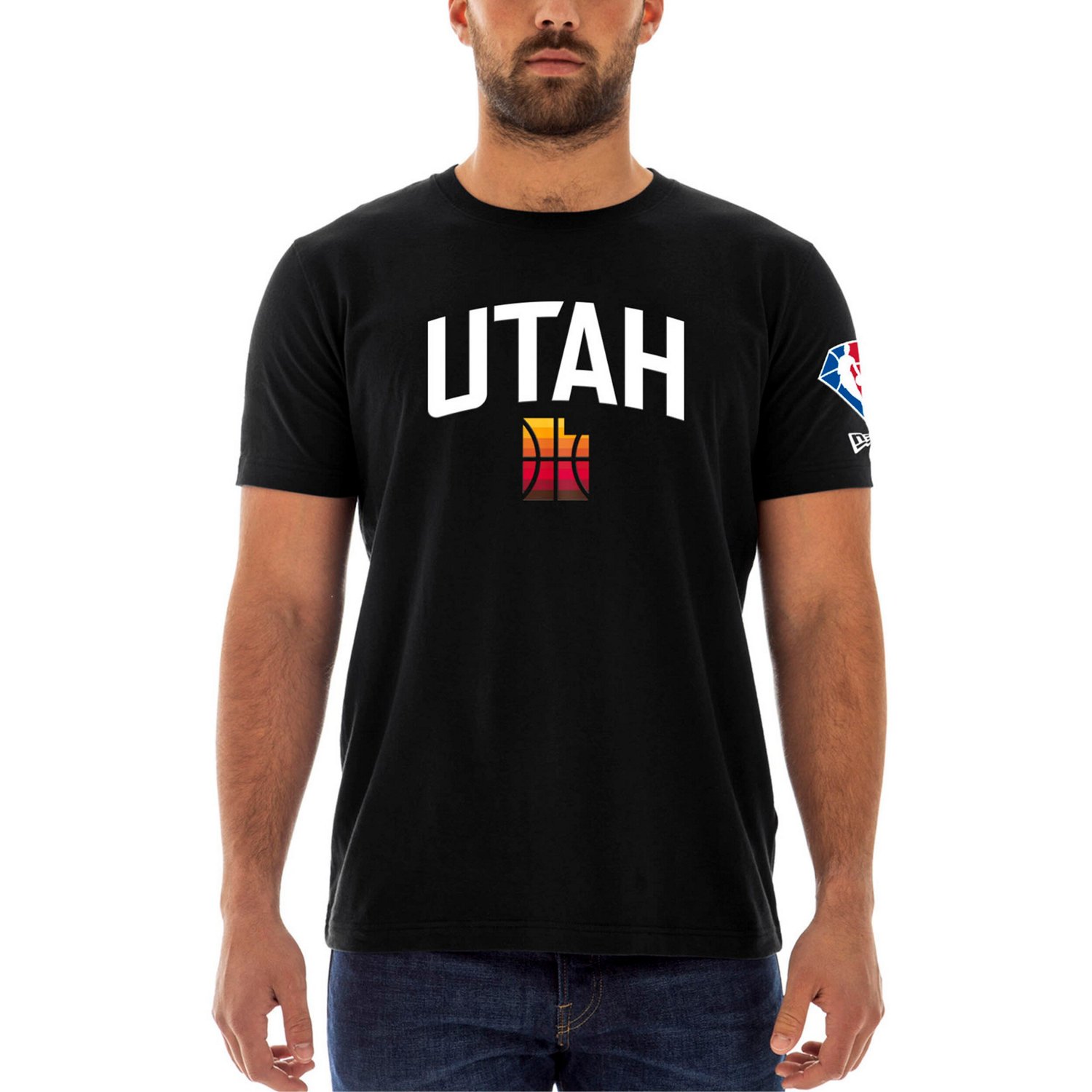 New Era Men s Utah Jazz 2021 22 City Edition Brushed Jersey T Shirt