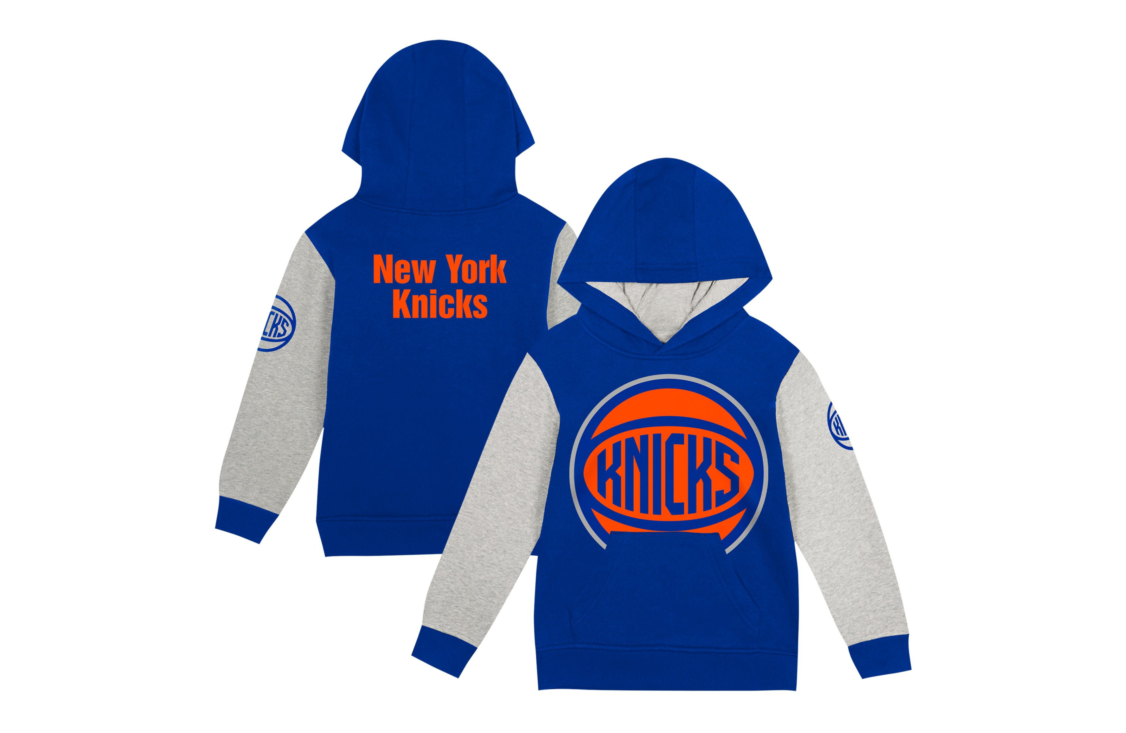 New York Knicks Fair Catch Fleece Pullover Hoodie