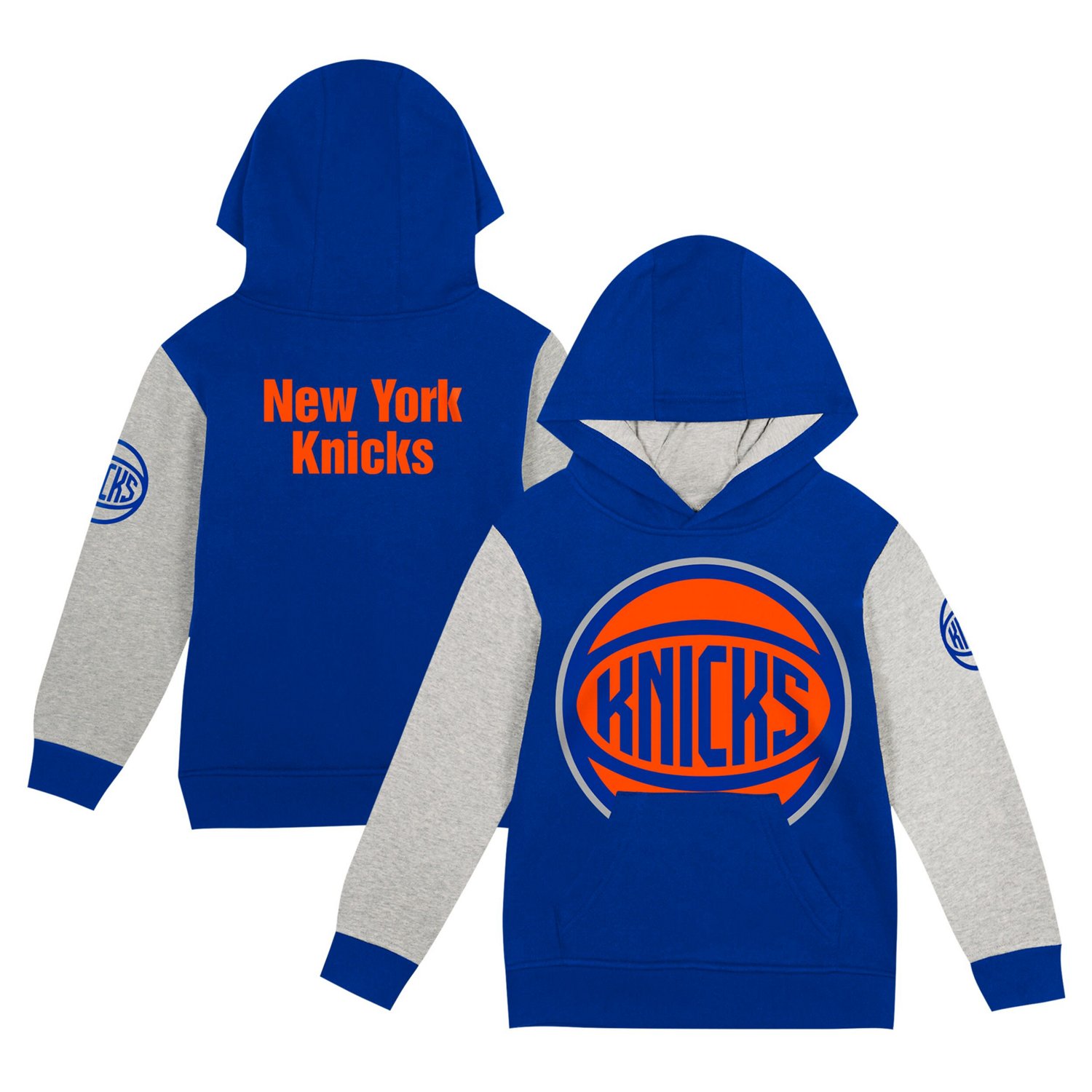 New York Knicks Fair Catch Fleece Pullover Hoodie