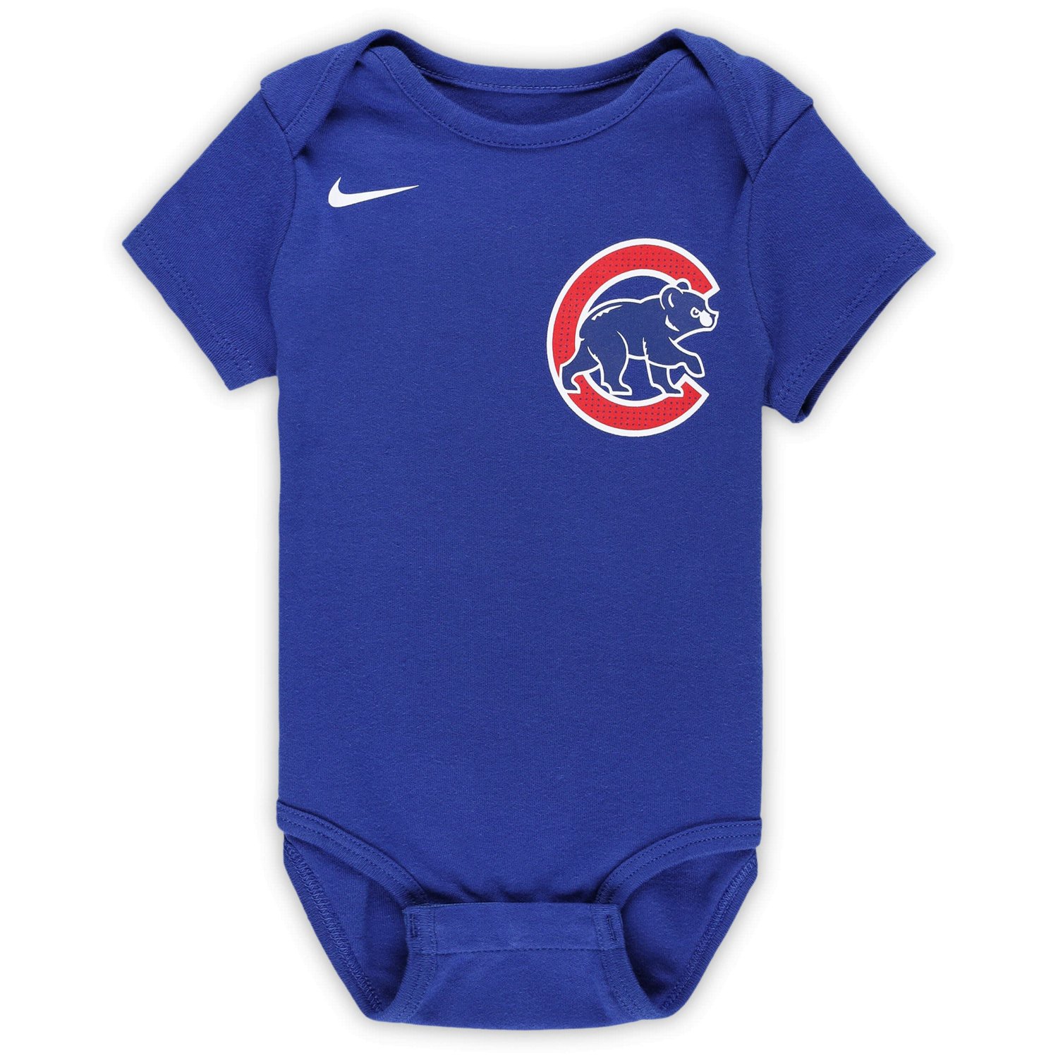 Newborn  Infant Nike Dansby Swanson Chicago Cubs Fuse Name Number Bodysuit