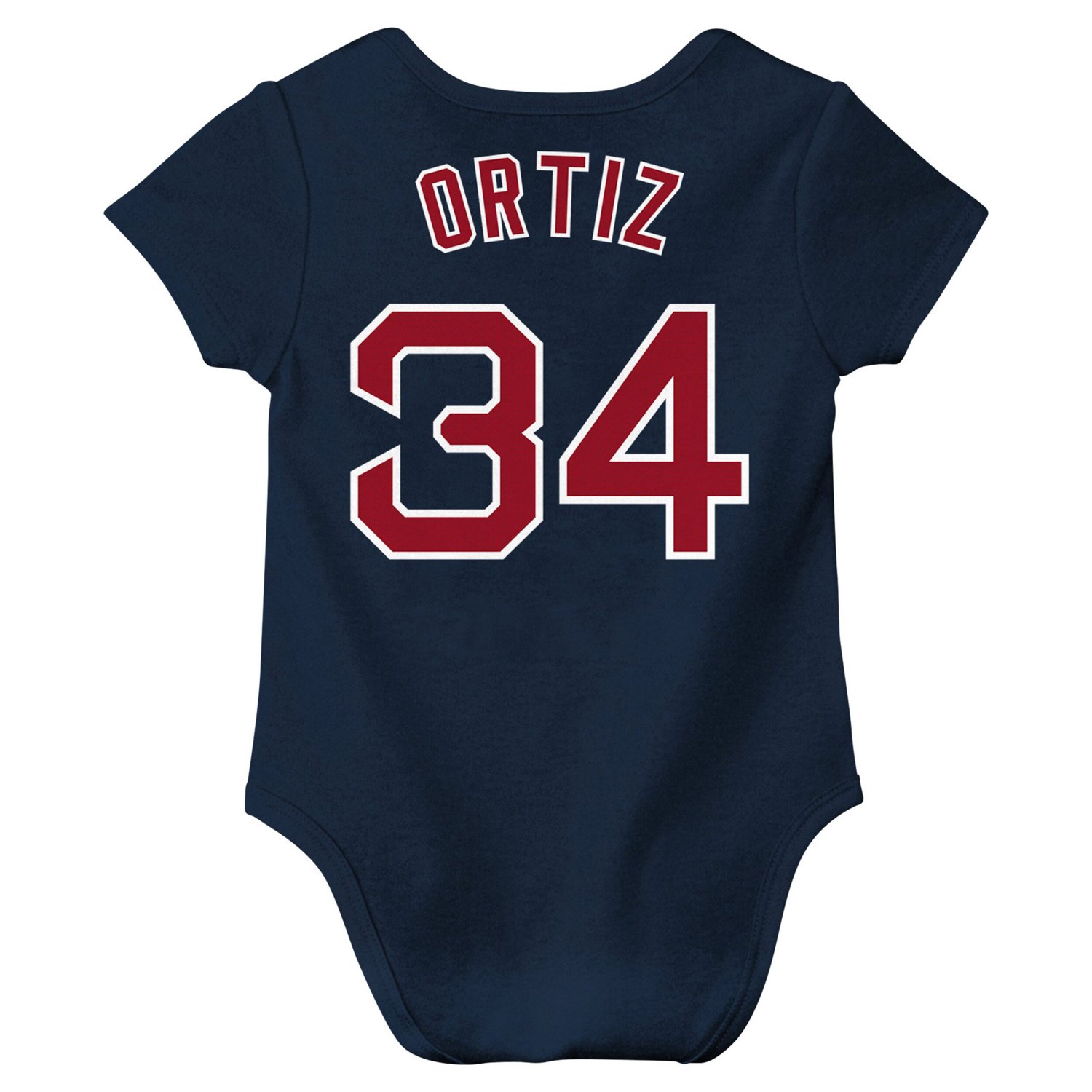 Newborn  Infant Nike David Ortiz Boston Red Sox Fuse Name  Number Bodysuit - view number 3